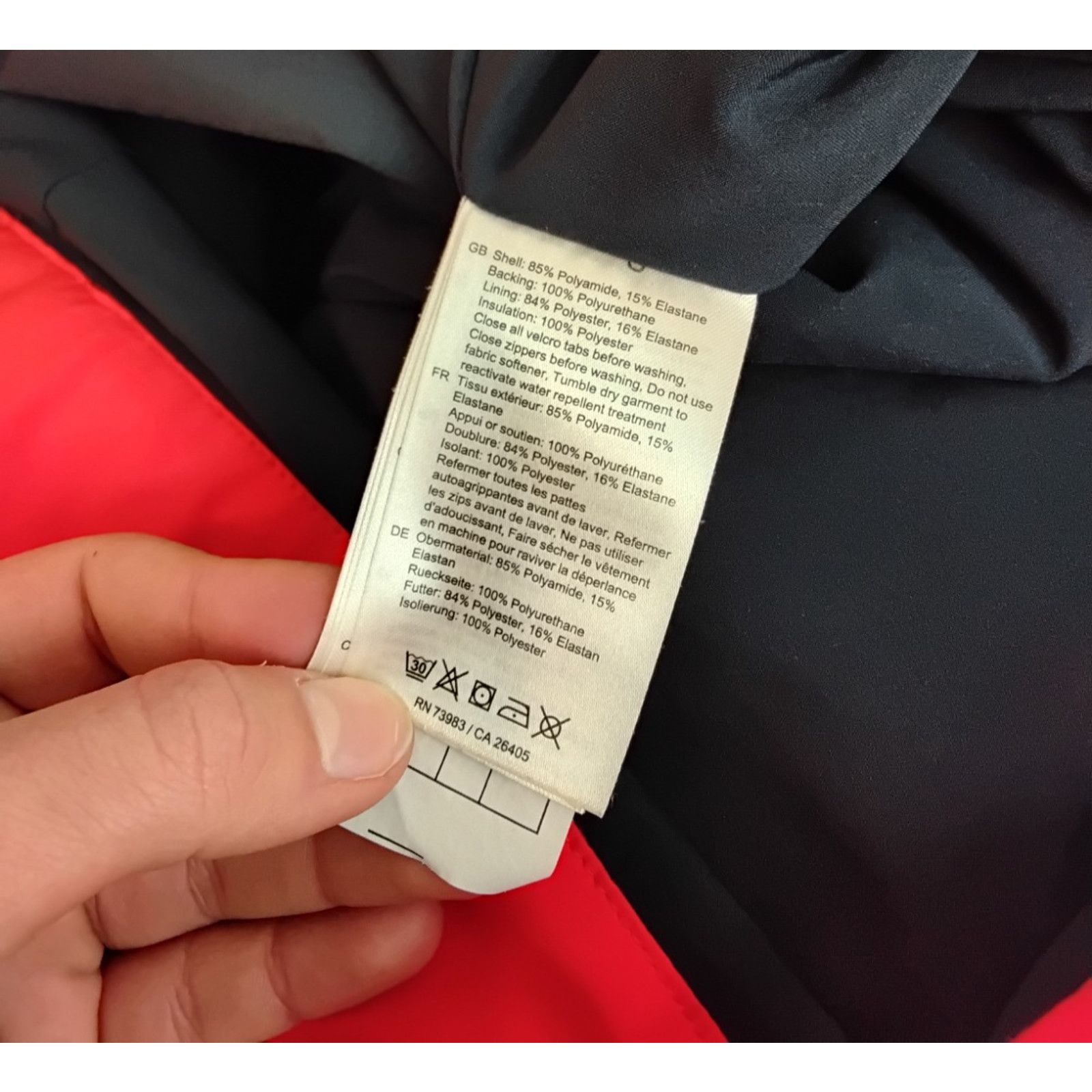 Helly Hansen Helly Hansen Snow Pants Women's M Red Ski Snowboard Size 34" / US 12 / IT 48 - 10 Thumbnail