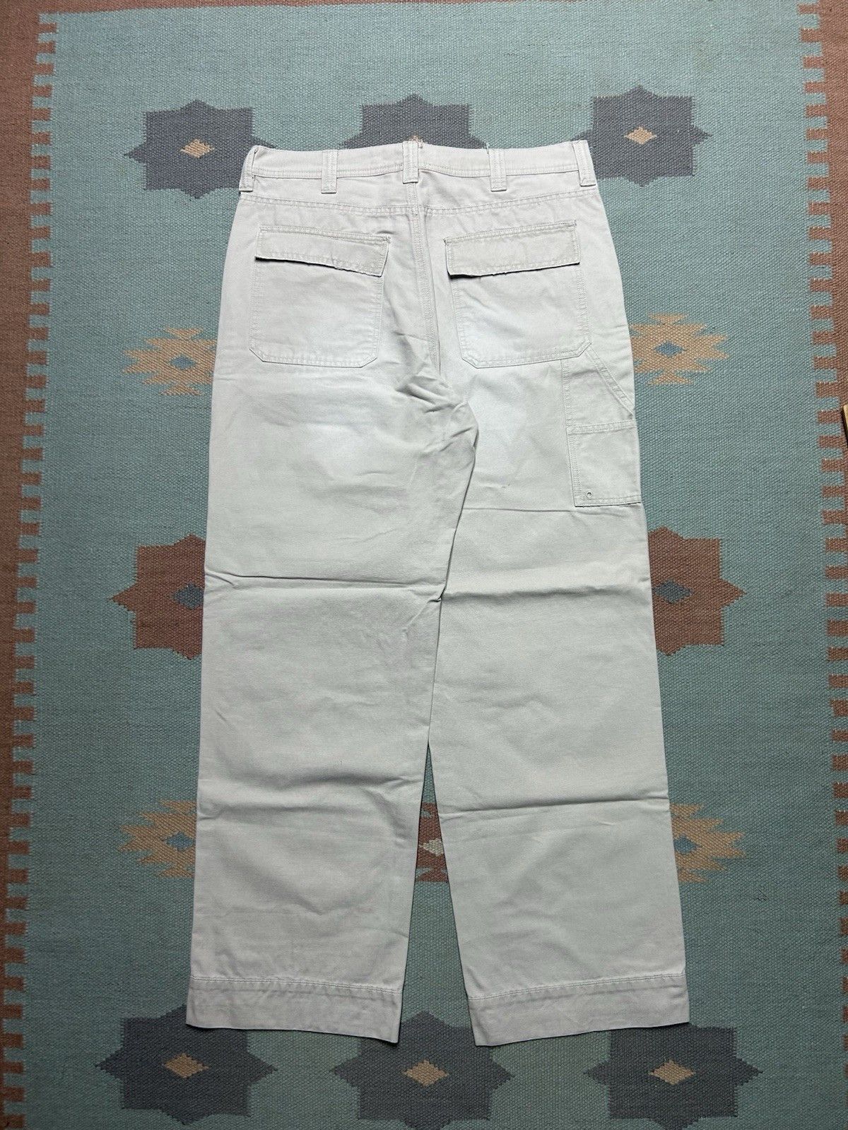 Vintage Vtg y2k express carpenter pants Stratton baggy skater 33x31 Size US 33 - 1 Thumbnail