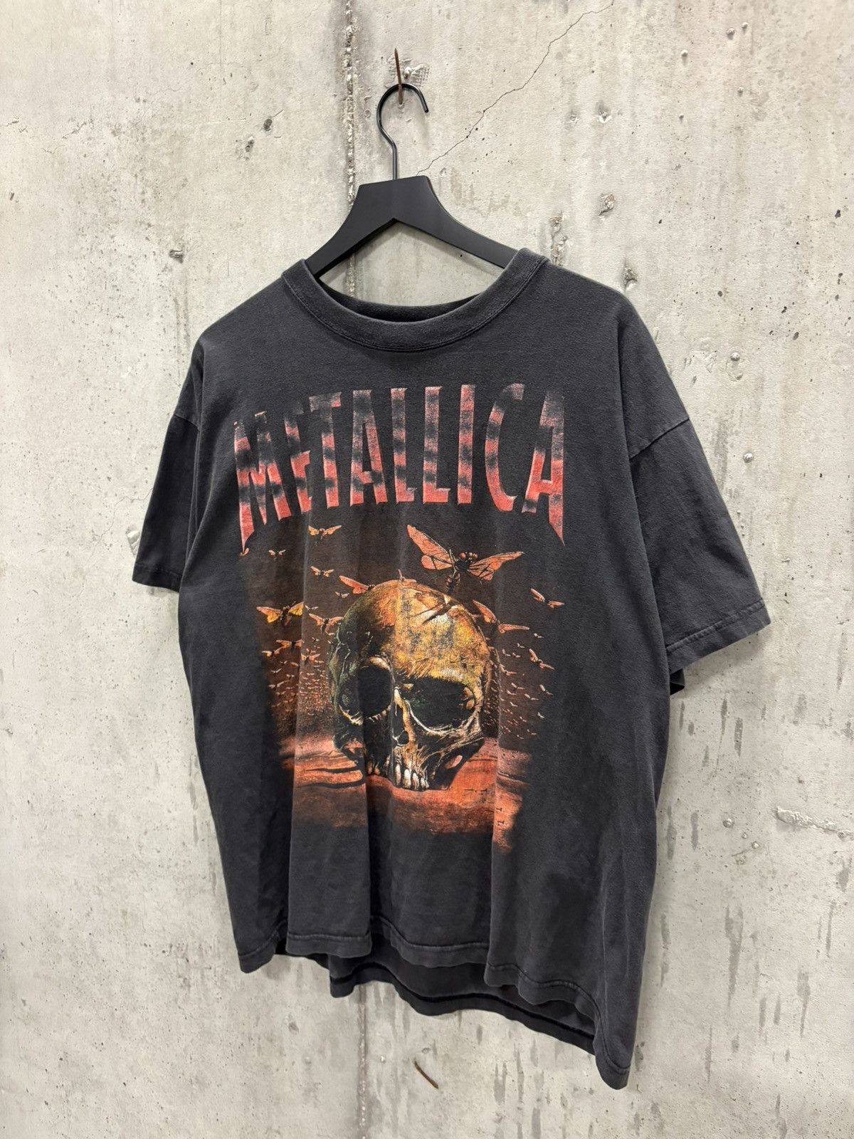 Band Tees Vintage Metallica Shirt Thrashed Faded Grunge Band Euro Size US XL / EU 56 / 4 - 3 Thumbnail