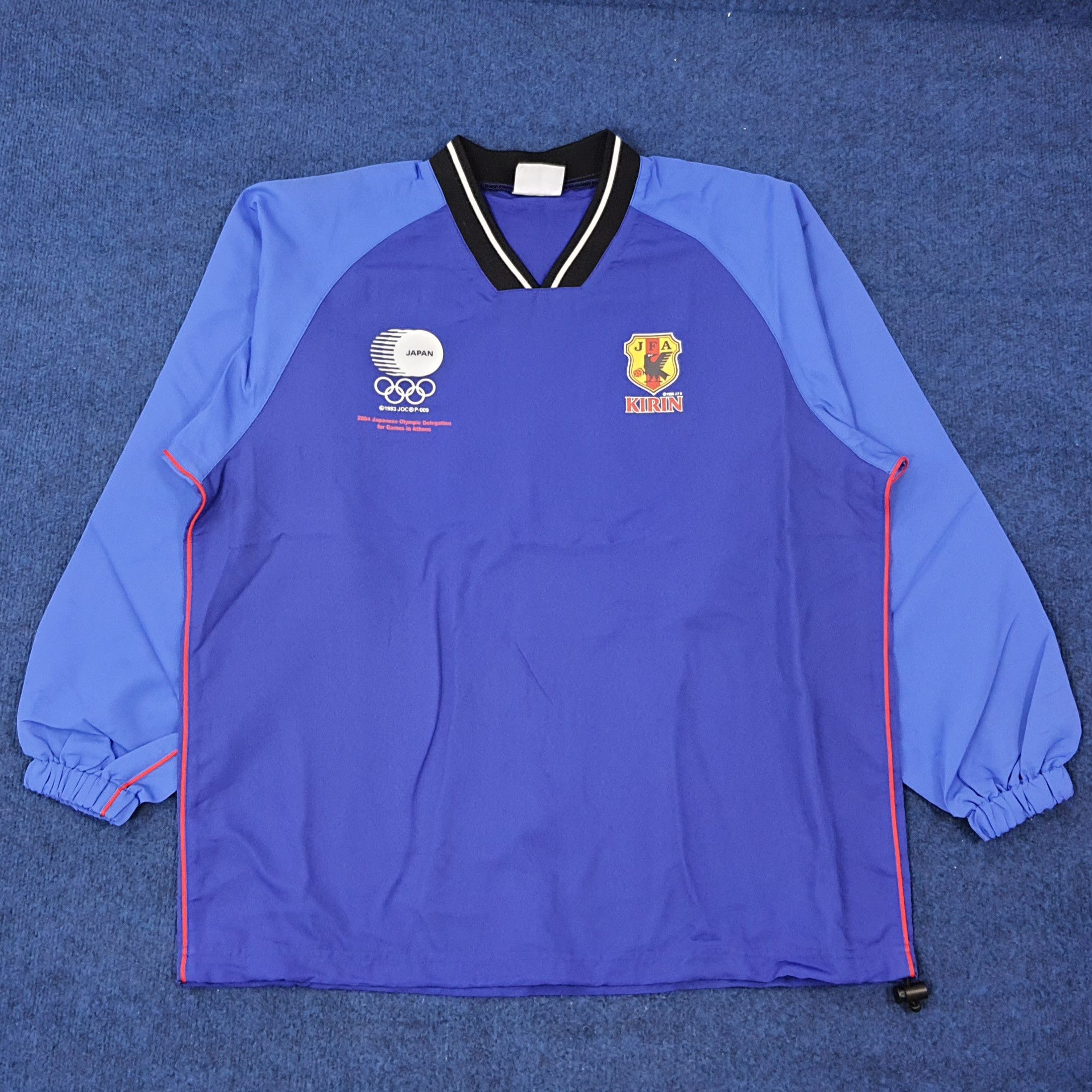 Japanese Brand Vintage Japan 2004 Olympic Games Jersey Pullover C242N10 Size US XL / EU 56 / 4 - 1 Thumbnail