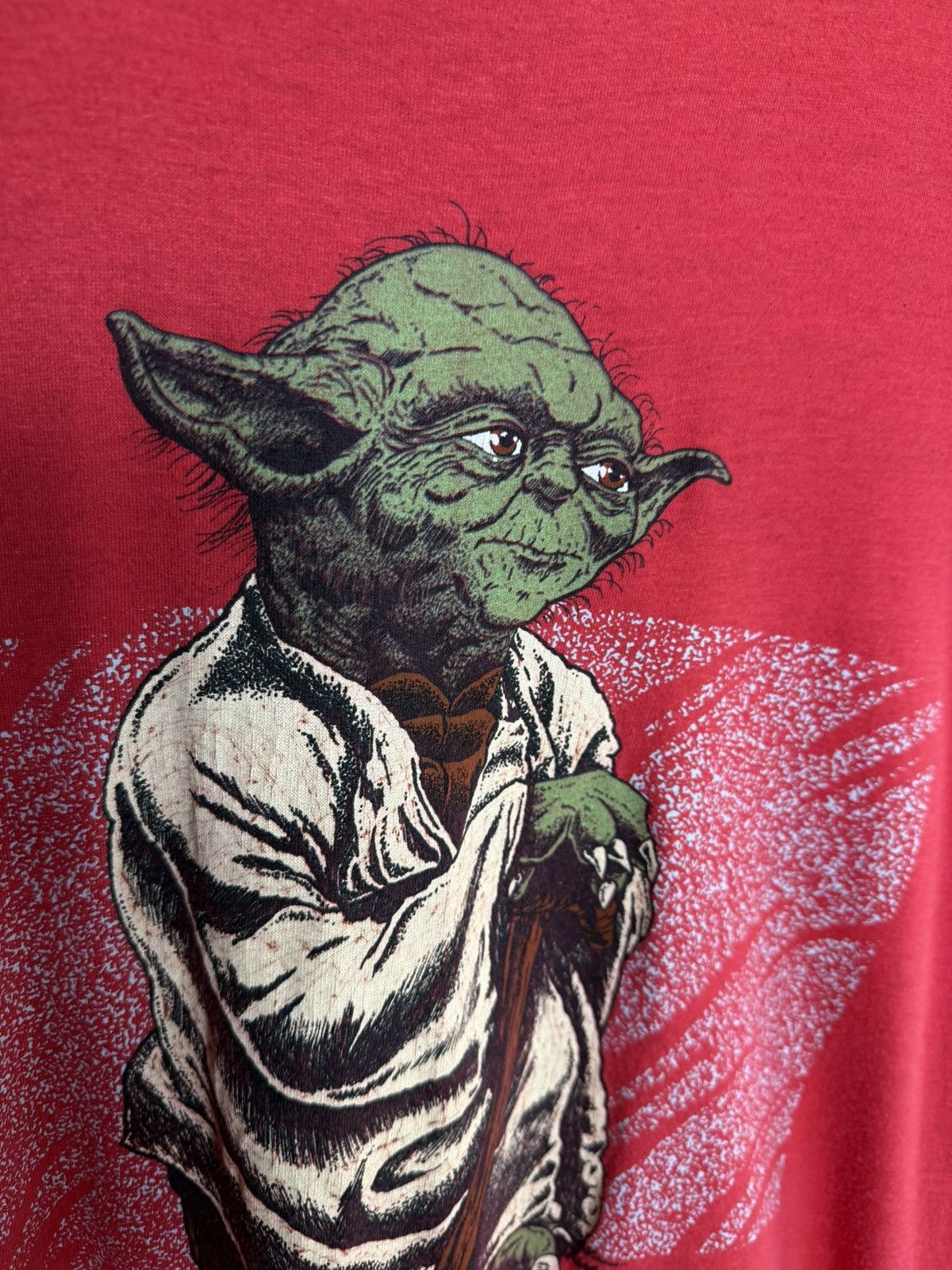 Vintage Vintage 1980’s Star Wars Yoda T-Shirt Single Stitch Medium Size US M / EU 48-50 / 2 - 5 Thumbnail