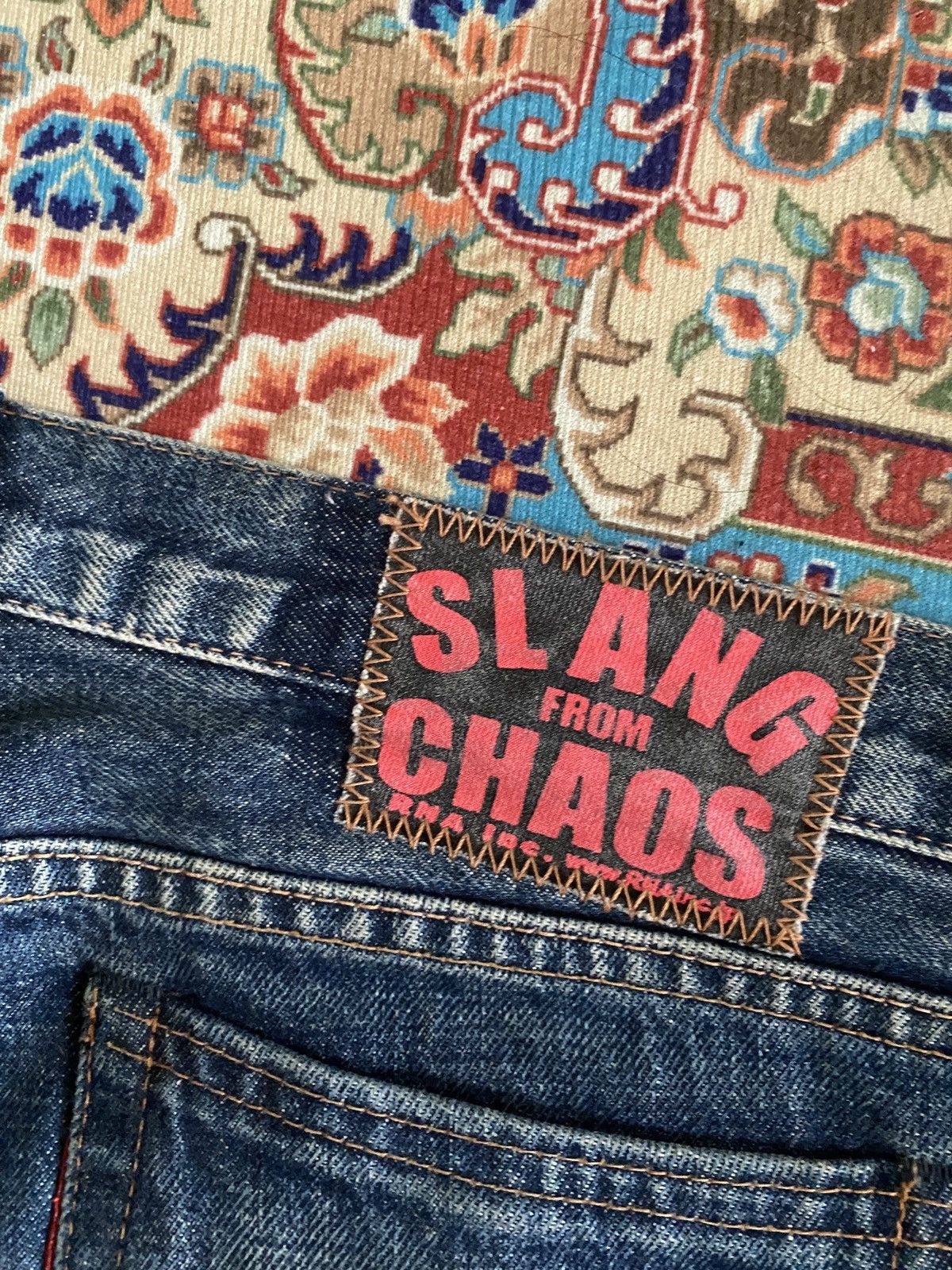 Japanese Brand × Seditionaries Japanese Brand RNA INC Slang Splatter Design Punk Denim Size US 32 / EU 48 - 12 Thumbnail
