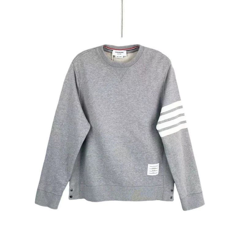 Thom Browne Thom Browne Grey hoodie Size US XL / EU 56 / 4 - 1 Thumbnail