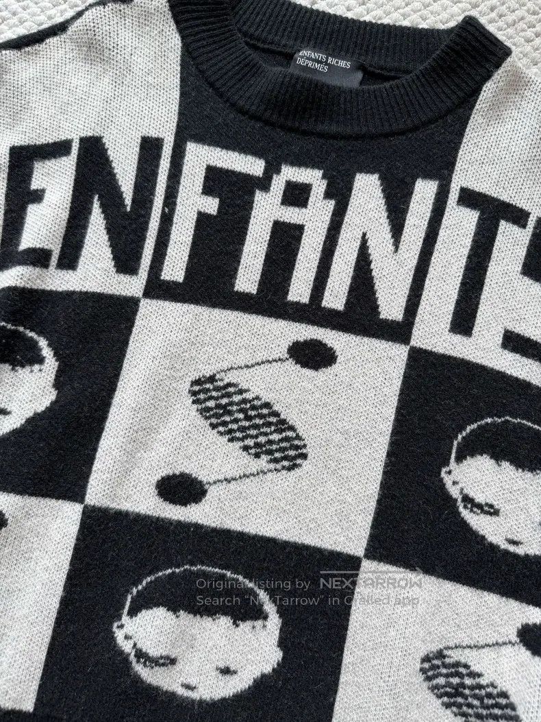 Enfants Riches Deprimes Enfants Riches Deprimes Checkerboard Sweater Size US XL / EU 56 / 4 - 2 Thumbnail