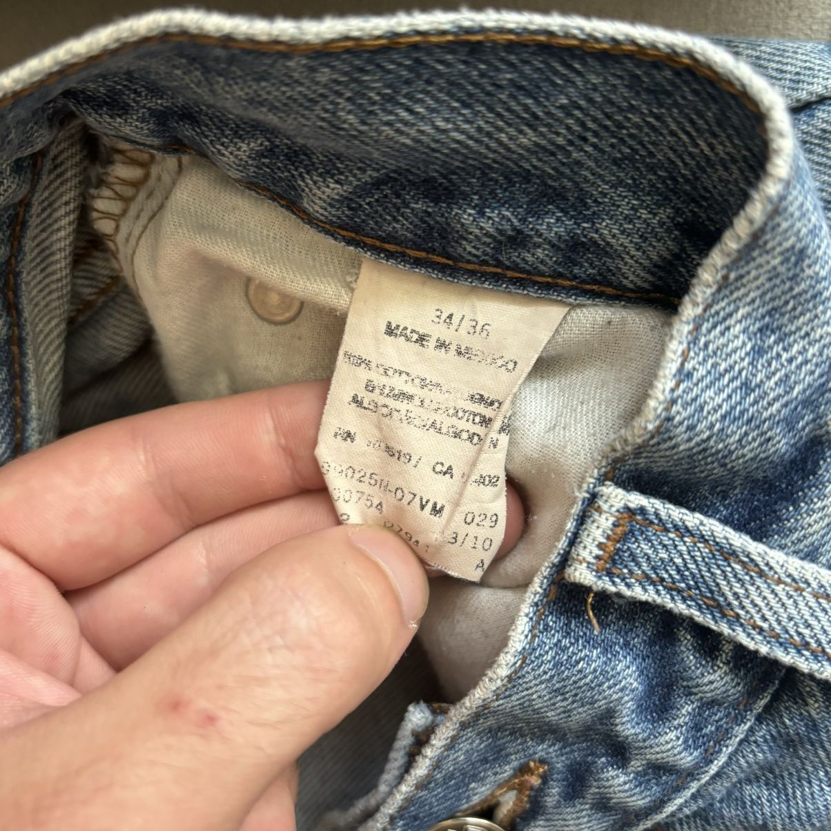 Harley Davidson × Vintage Vintage Y2K Harley Davidson Denim Jeans 34/36 Size US 34 / EU 50 - 5 Thumbnail