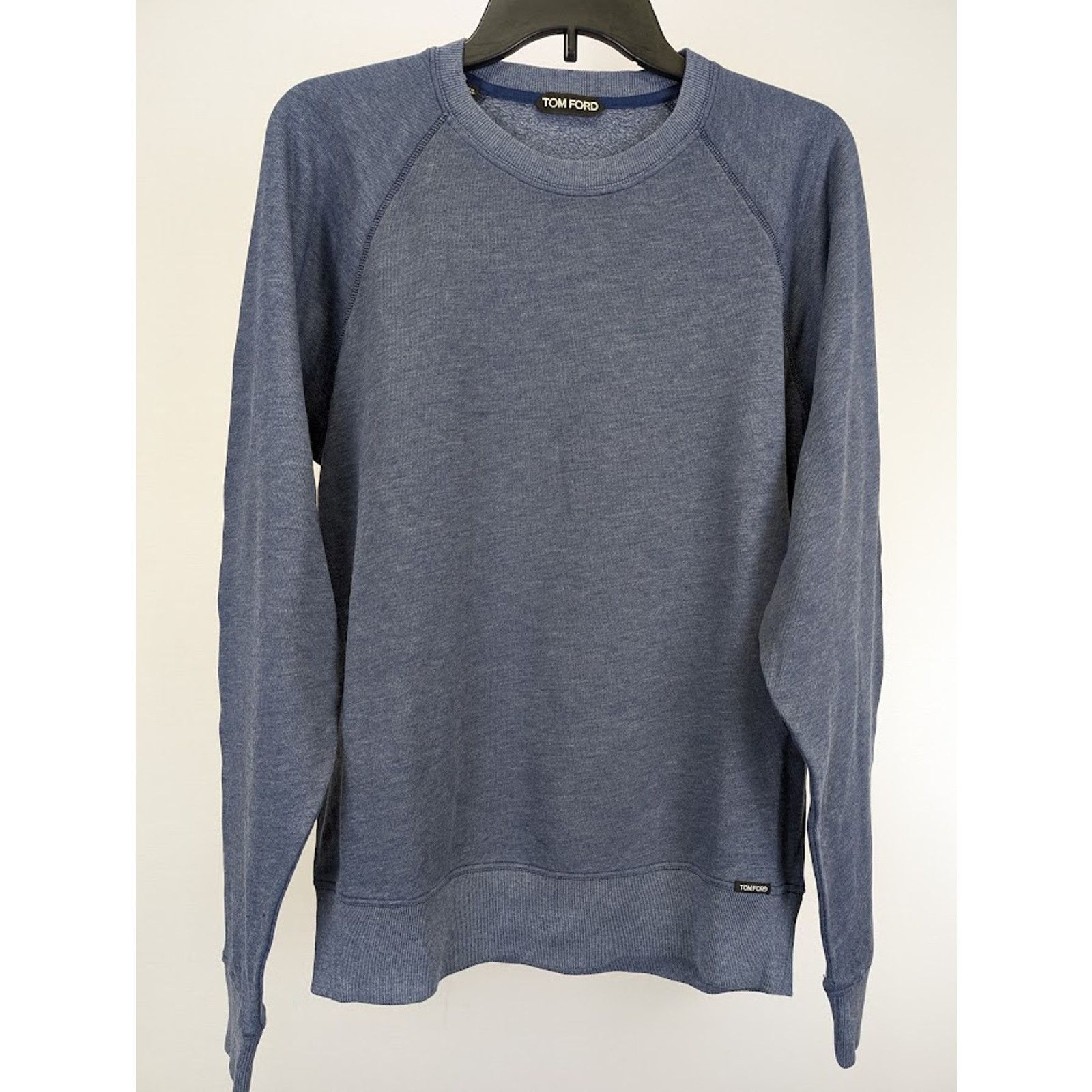 Tom Ford o1rshd1 Q:2 / Sweatshirt / Jersey in Midnight Blue Size US XL / EU 56 / 4 - 4 Thumbnail