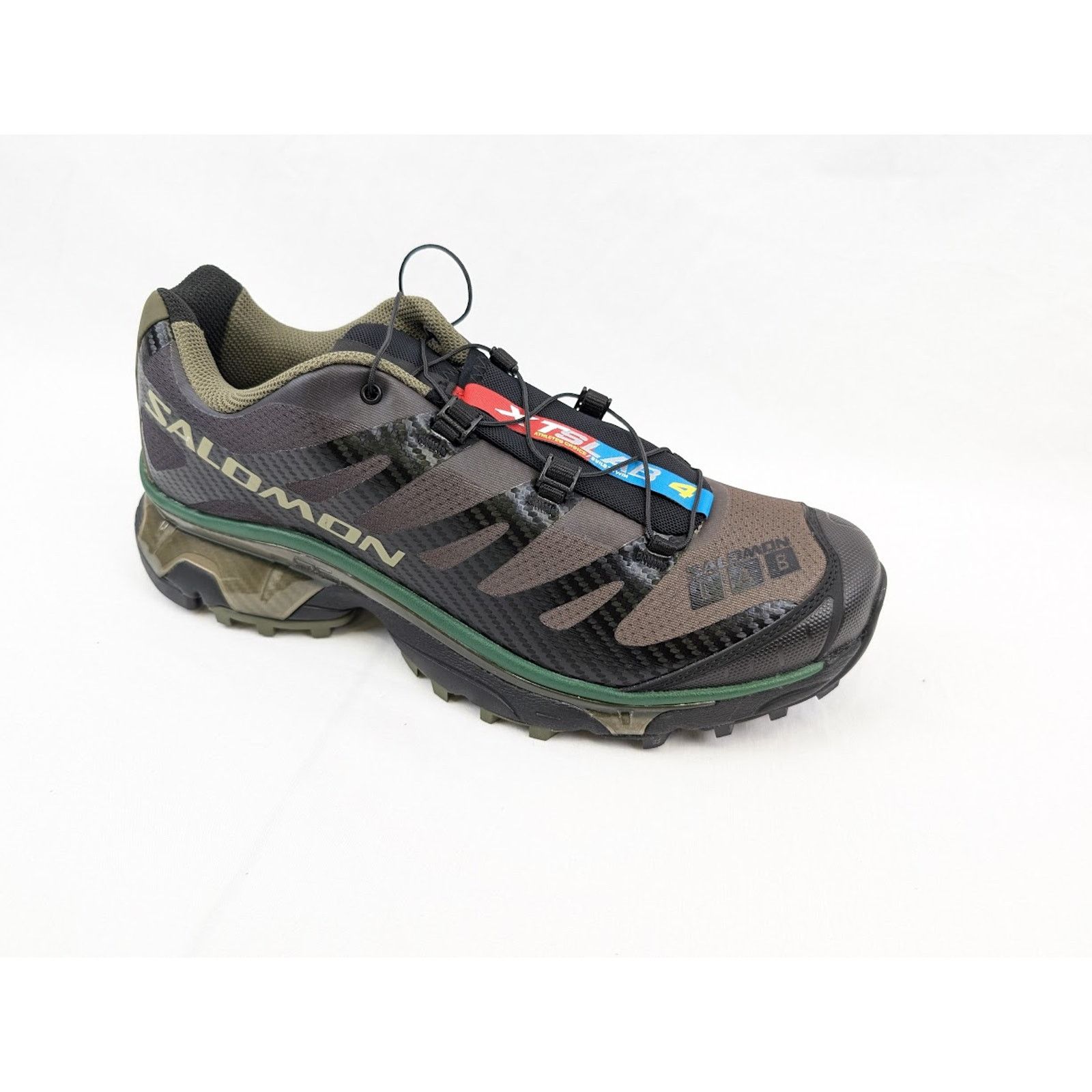 Salomon o1rshd1 Unisex Low-Top Sneakers in Olive Night / Black Size US 11 / EU 44 - 2 Thumbnail