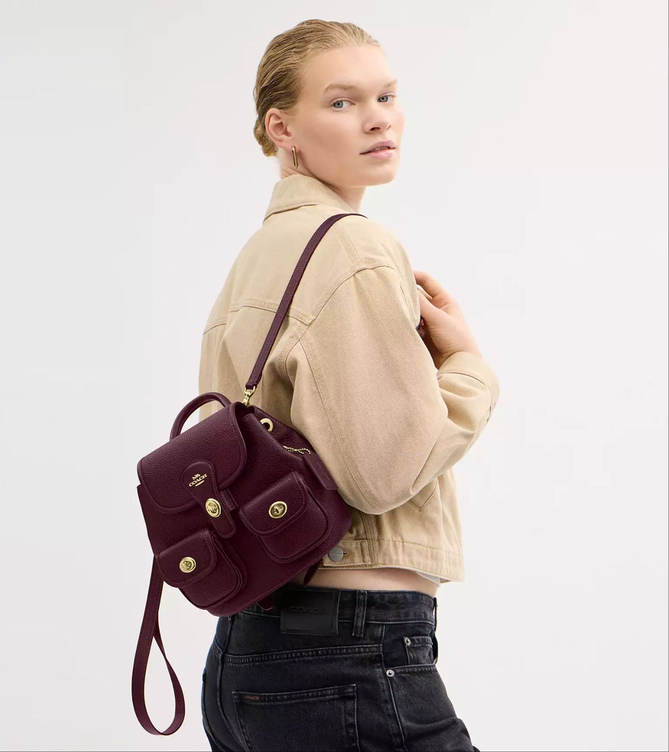 Coach NWT Coach Hadley Backpack CBH09 Size ONE SIZE - 3 Thumbnail