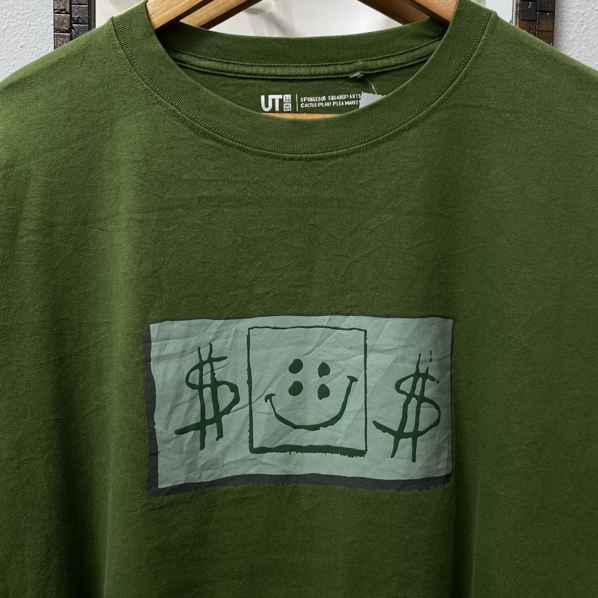 Cactus Plant Flea Market × Uniqlo Uniqlo x CPFM Spongebob Squarepants Tee Size US XL / EU 56 / 4 - 3 Thumbnail