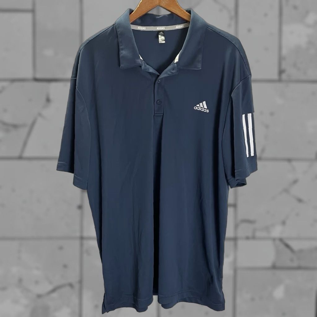 Adidas Adidas Golf Polo Shirt Mens 2XL Dark Blue Athletic Shirt Size US XXL / EU 58 / 5 - 1 Thumbnail