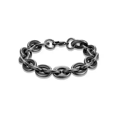 Jewelry Oval Shape Chain Bracelet Size ONE SIZE - 3 Thumbnail