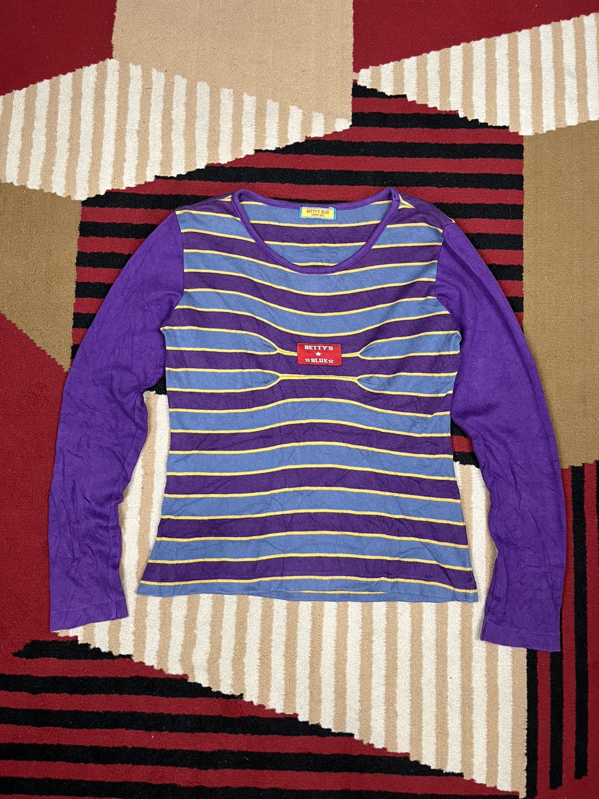 Beauty Beast Y2k Style Longsleeve Betty’s Blue By Shinji Abe Size S / US 4 / IT 40 - 2 Thumbnail