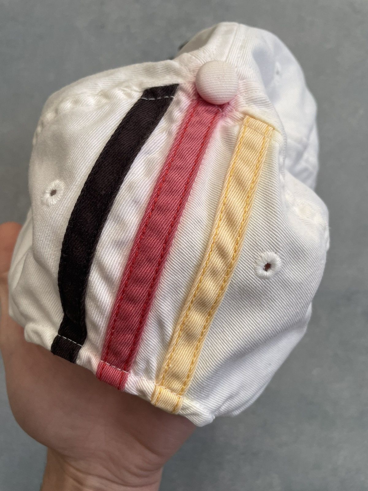 Adidas Vintage Germany 1998 Adidas Soccer Football Cap 90s Size ONE SIZE - 10 Thumbnail