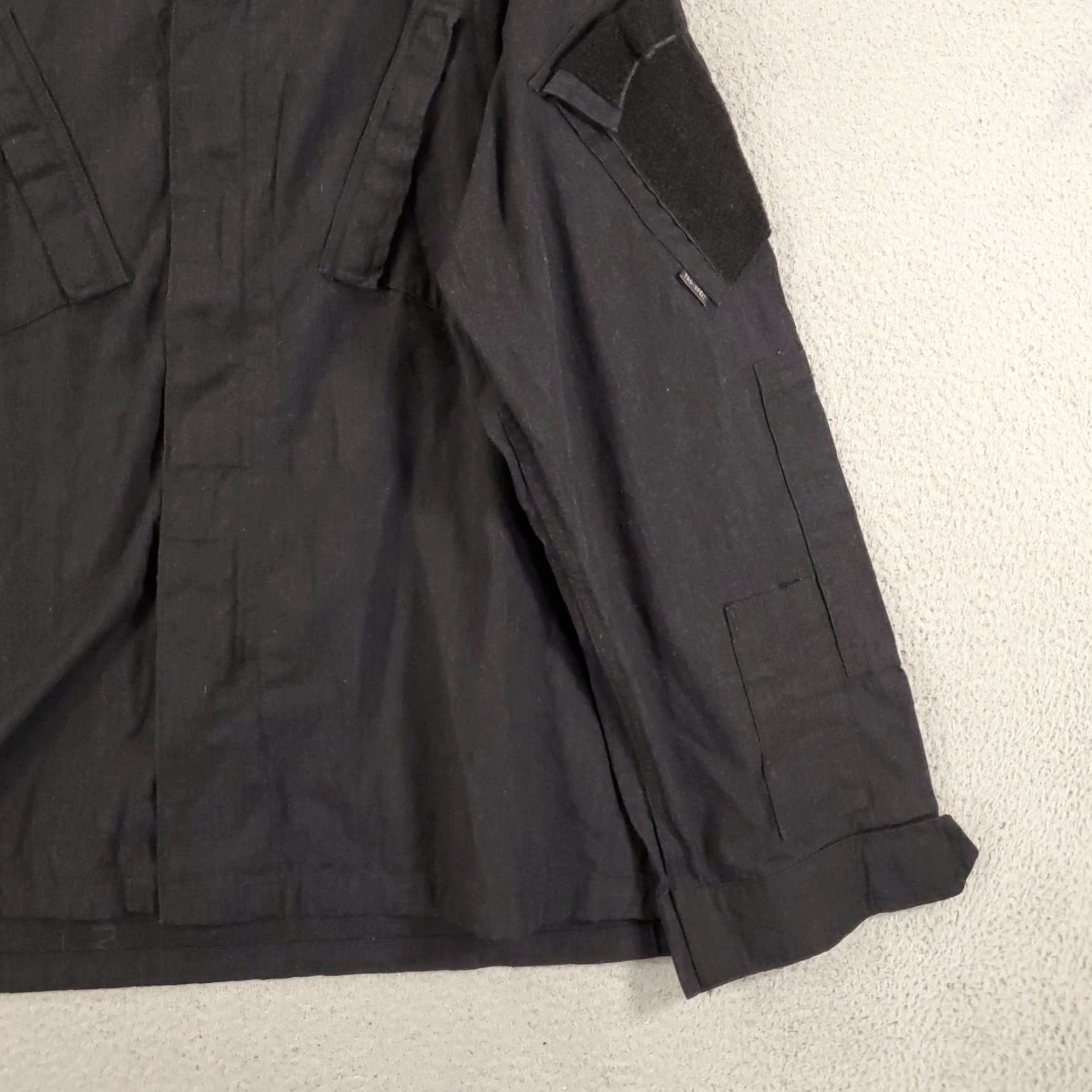 Vintage VINTAGE Tu Spec Tactical Jacket Mens 2XL Black Long Sleeve Zip Hook And Loop Pockets Size US XXL / EU 58 / 5 - 7 Thumbnail