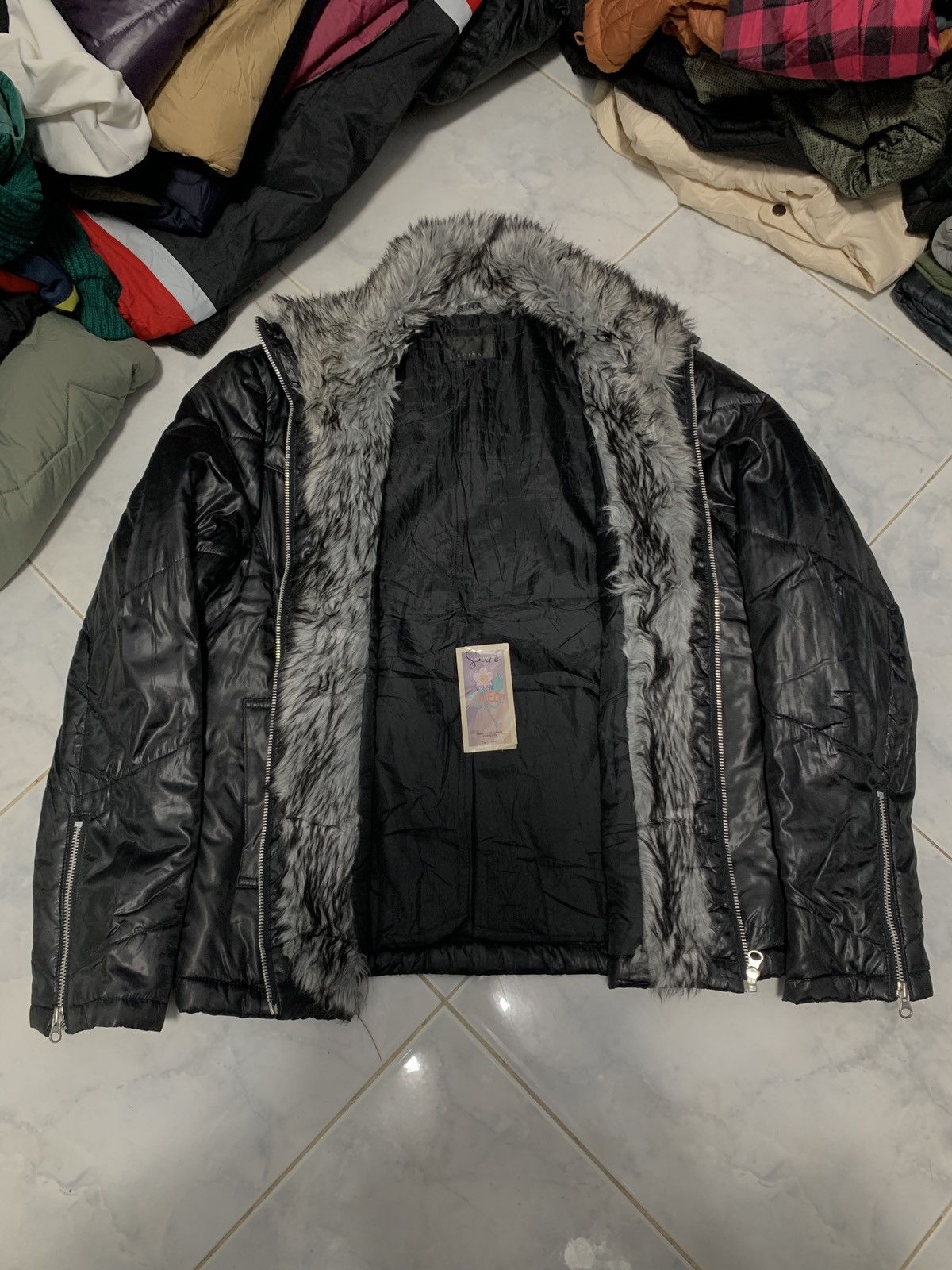 Japanese Brand × KMRii × Yasuyuki Ishii Spinash CrazY Fur Puffer Jacket Size US L / EU 52-54 / 3 - 3 Thumbnail
