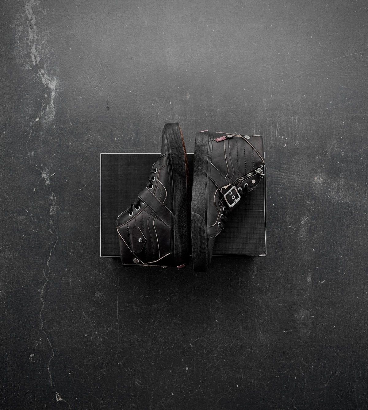 Midnight Studios × Vans Shane Gonzales x Vans Sk8-Hi Reissue Strap VLT LX Size US 10 / EU 43 - 6 Thumbnail
