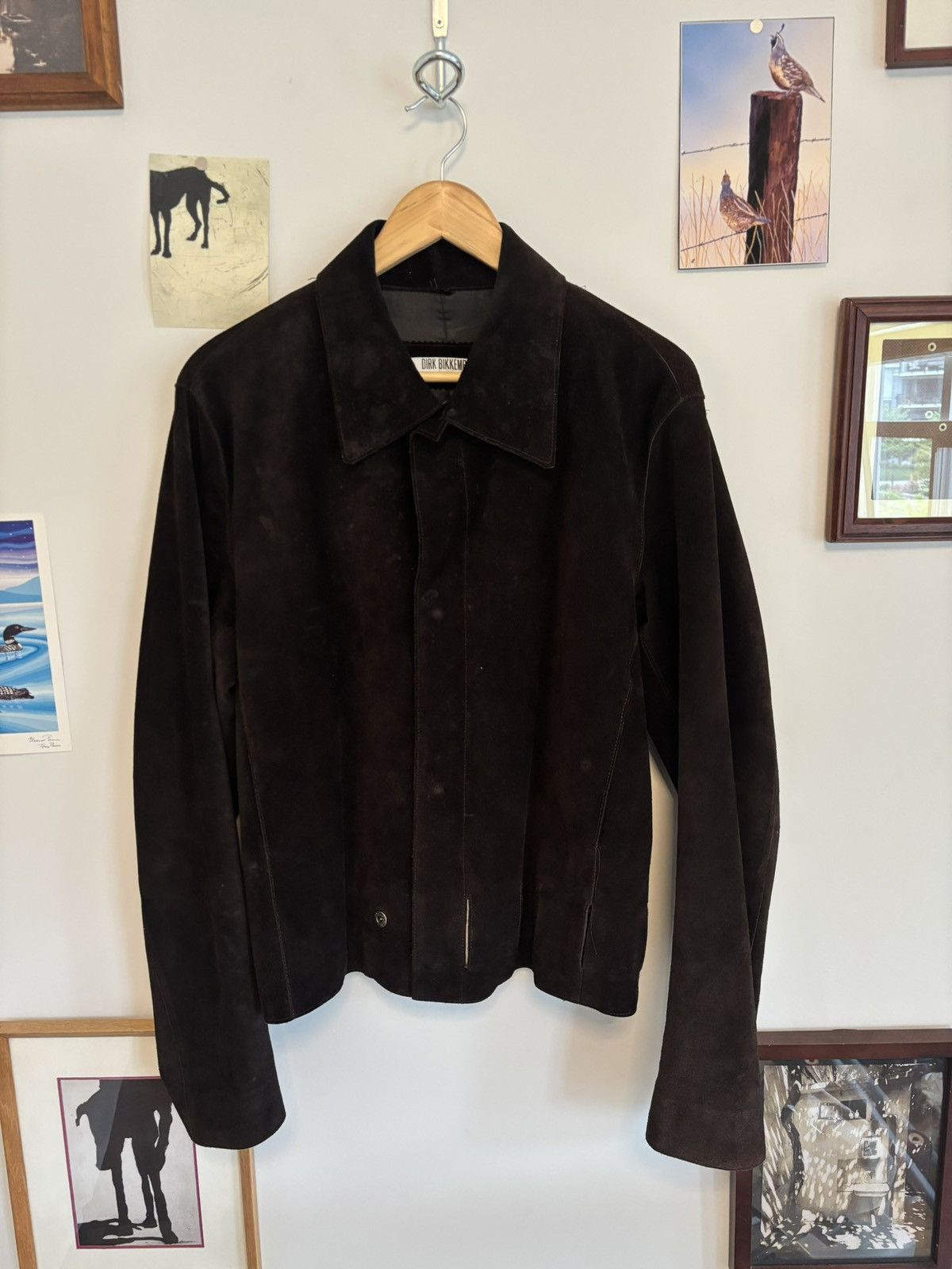Dirk Bikkembergs Dirk Bikkembergs Runway Reverse Leather Jacket Size US S / EU 44-46 / 1 - 2 Thumbnail