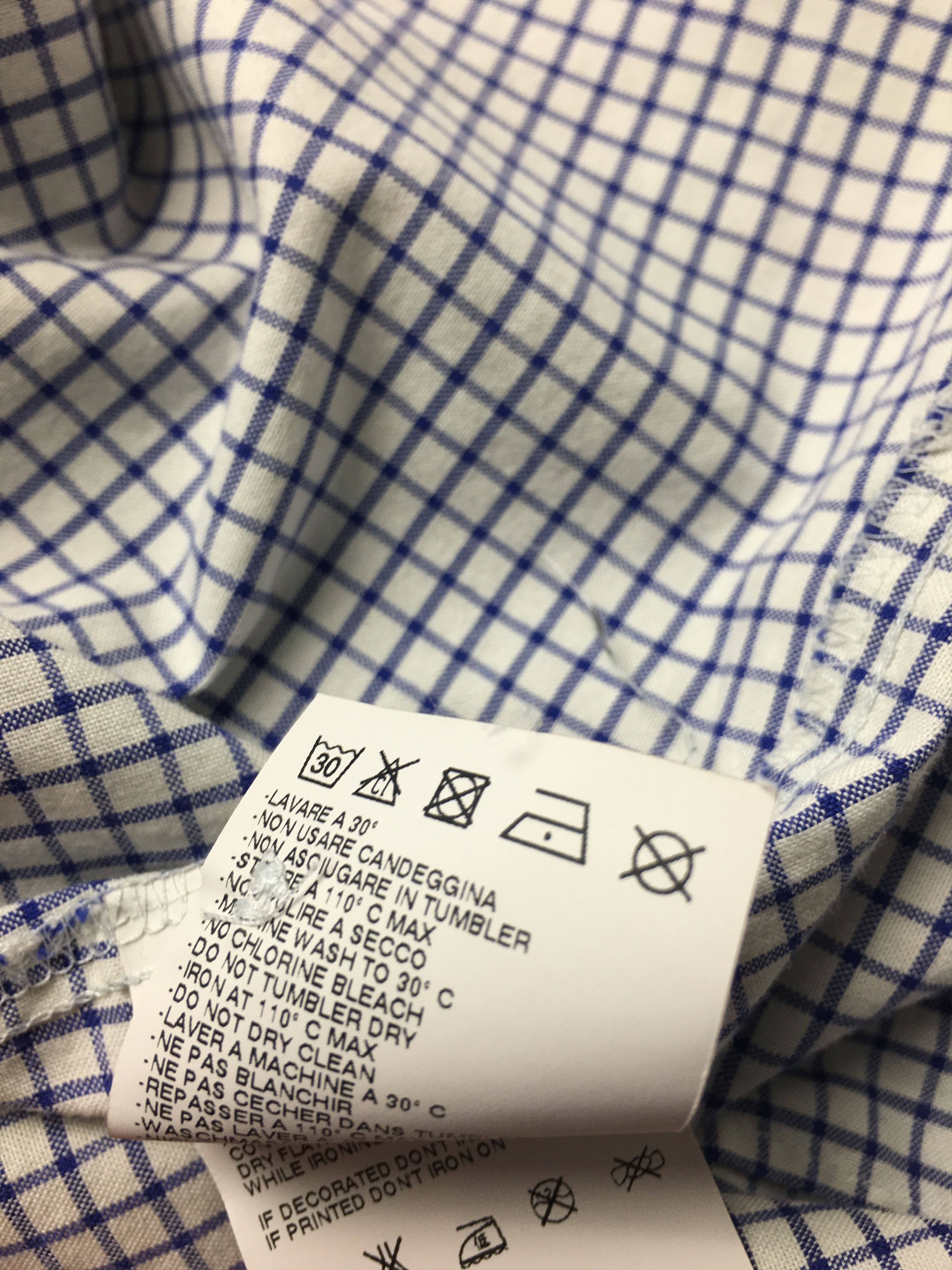Vivienne Westwood Vivienne Westwood Checkered Short Sleeve Mens Shirt Size III Size US M / EU 48-50 / 2 - 13 Thumbnail