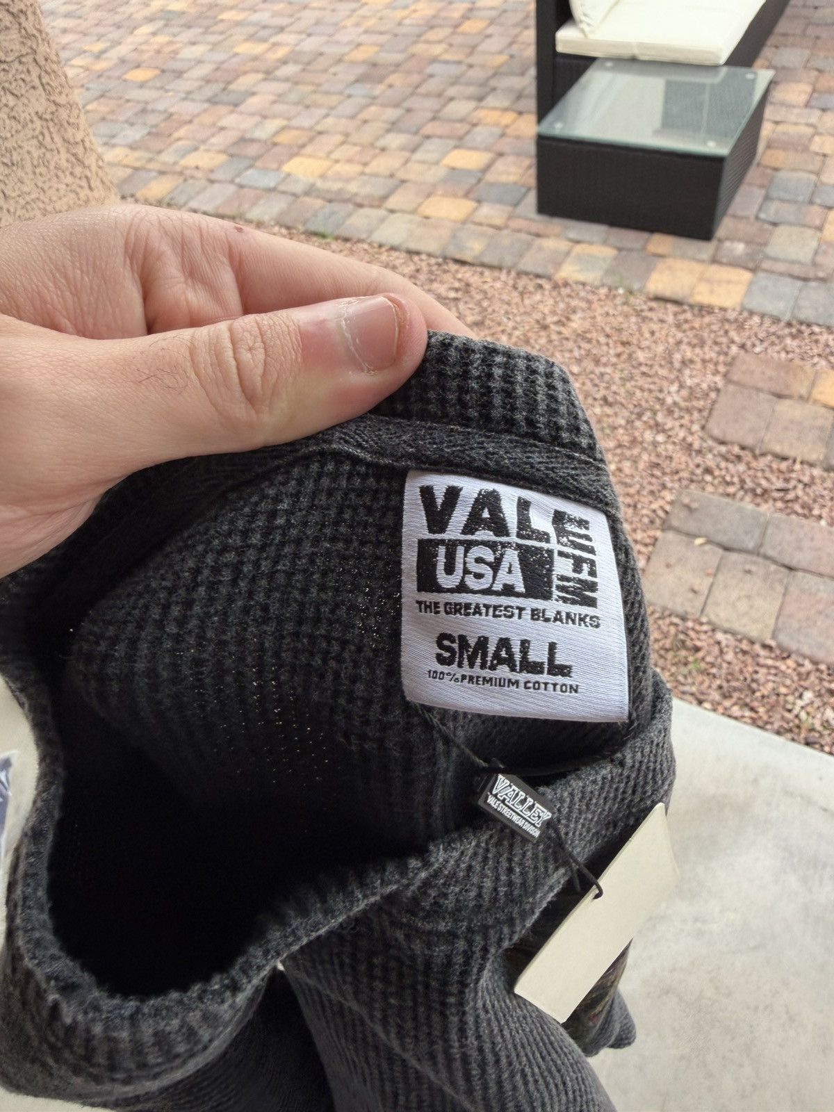 Vale Vale Forever Reborn Thermal Long-Sleeve – Washed Black Small Size US S / EU 44-46 / 1 - 10 Thumbnail