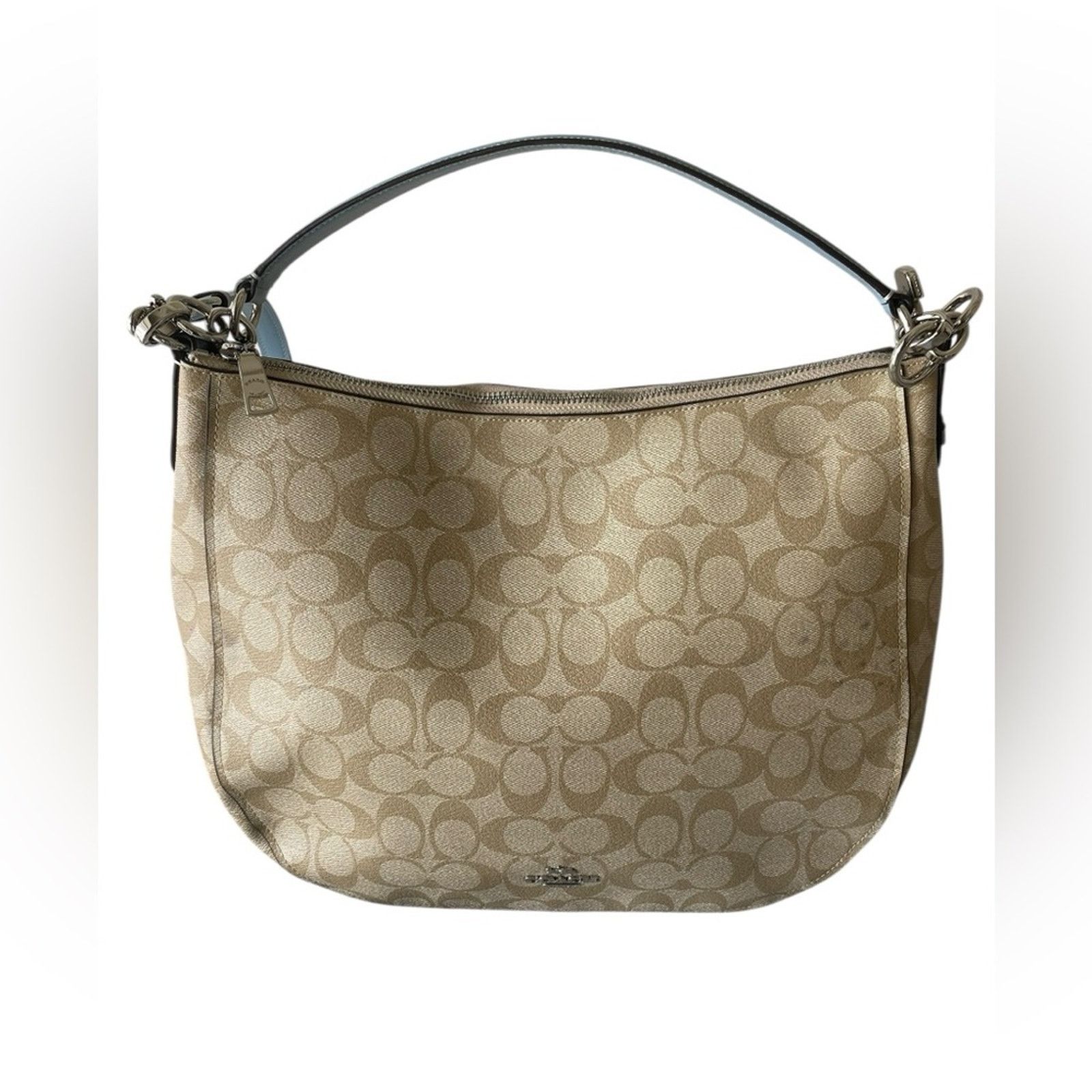 Coach COACH Elle Hobo In Signature Canvas Bag Size ONE SIZE - 3 Thumbnail
