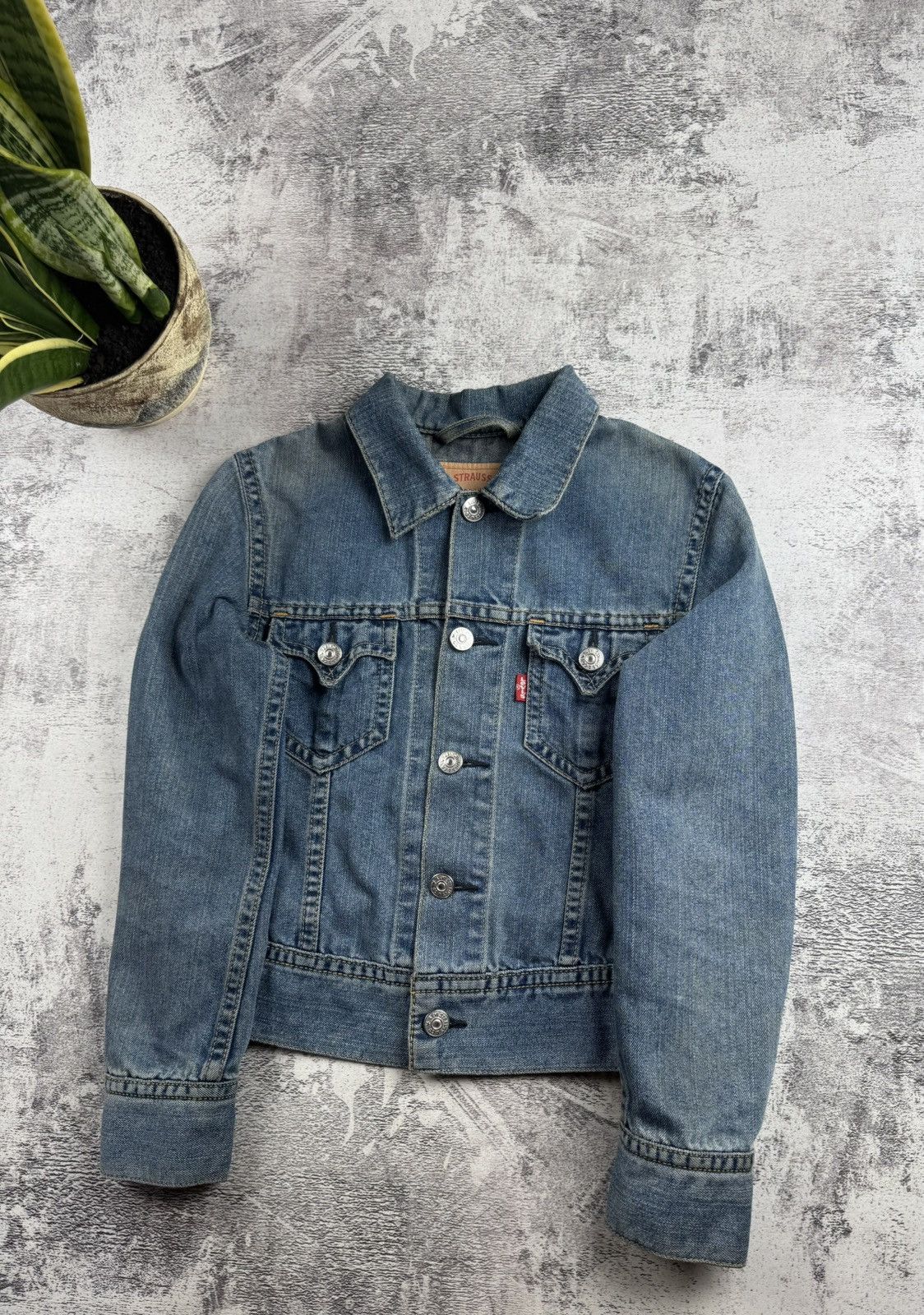 Levi's Levi’s 90S USA Type 1 Cotton Iconic Trucker Denim Jeans Button Jacket Size M Size M / US 6-8 / IT 42-44 - 2 Thumbnail