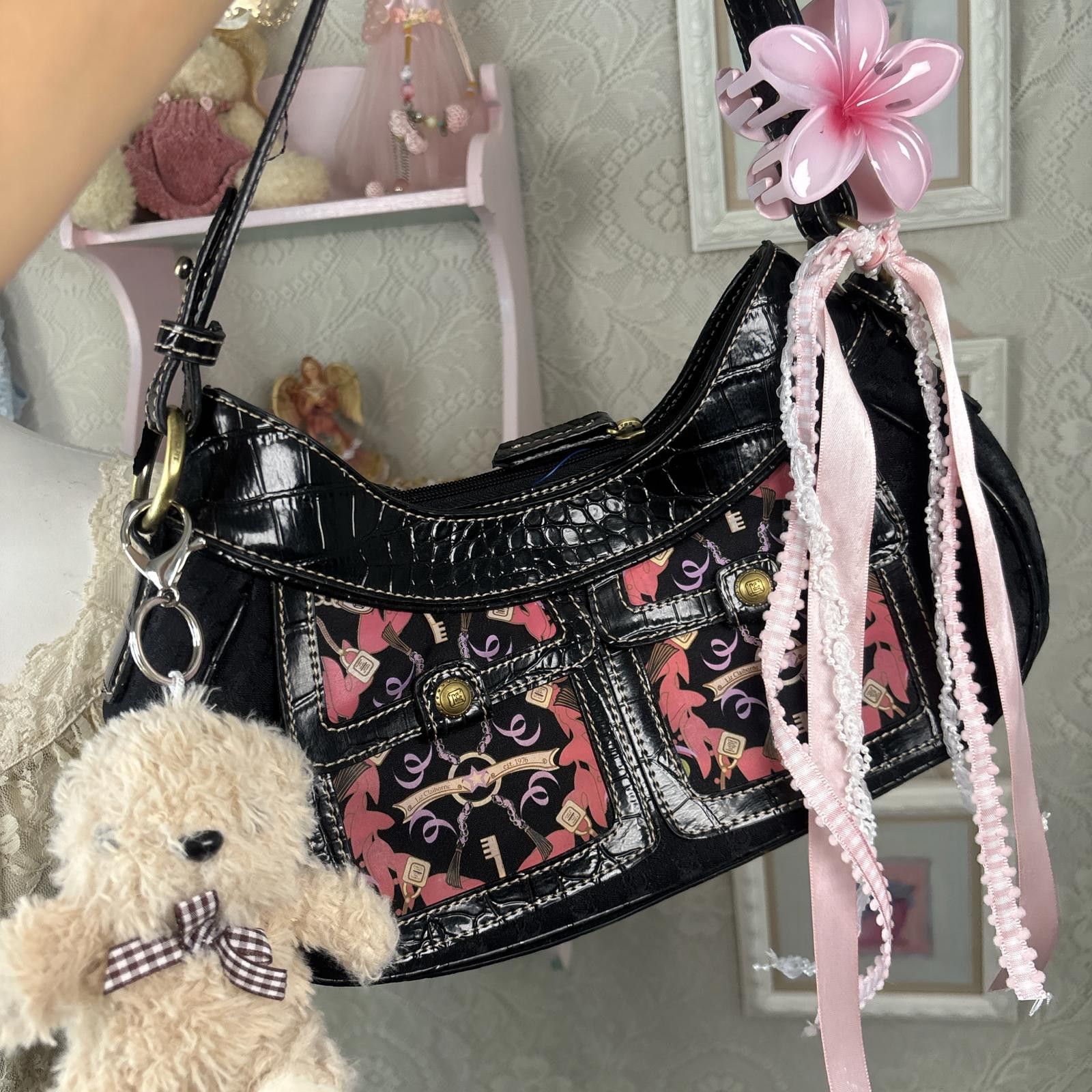 Other y2k grunge liz Claiborne shoulder bag purse Size ONE SIZE - 2 Thumbnail