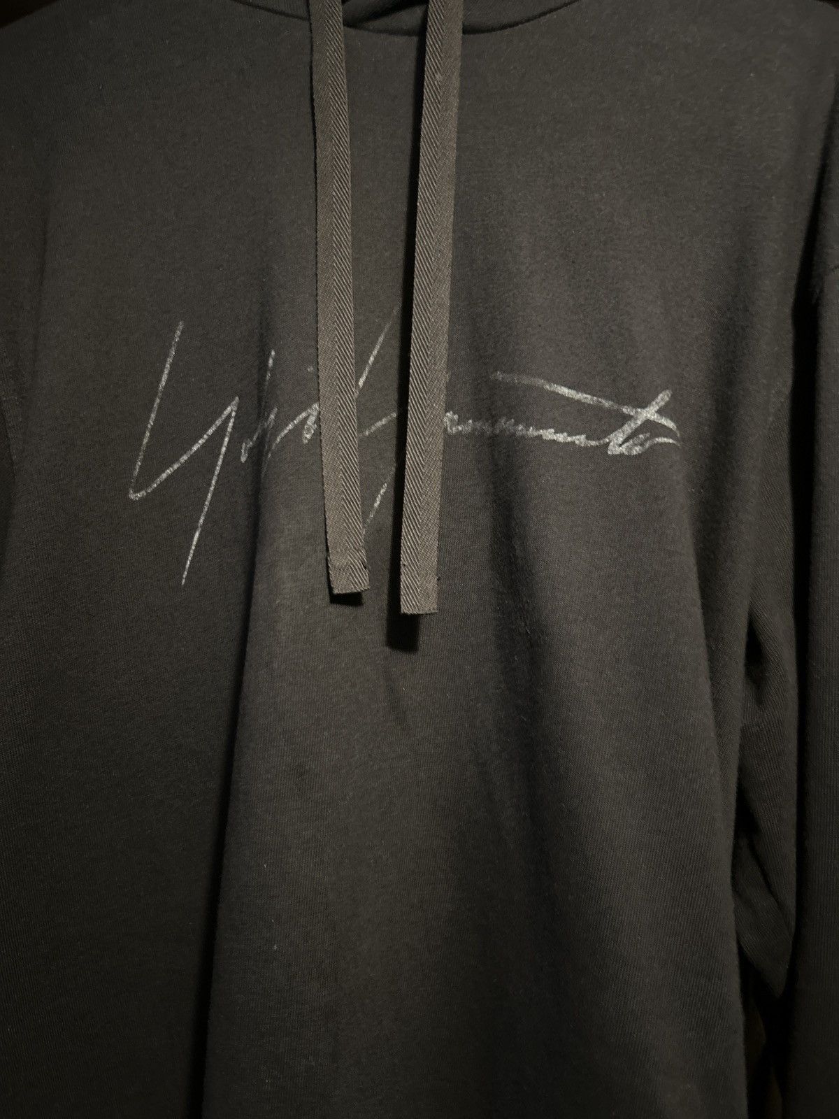 Y-3 Y-3 Yohji Yamamoto Logo Hoodie Size US L / EU 52-54 / 3 - 3 Thumbnail