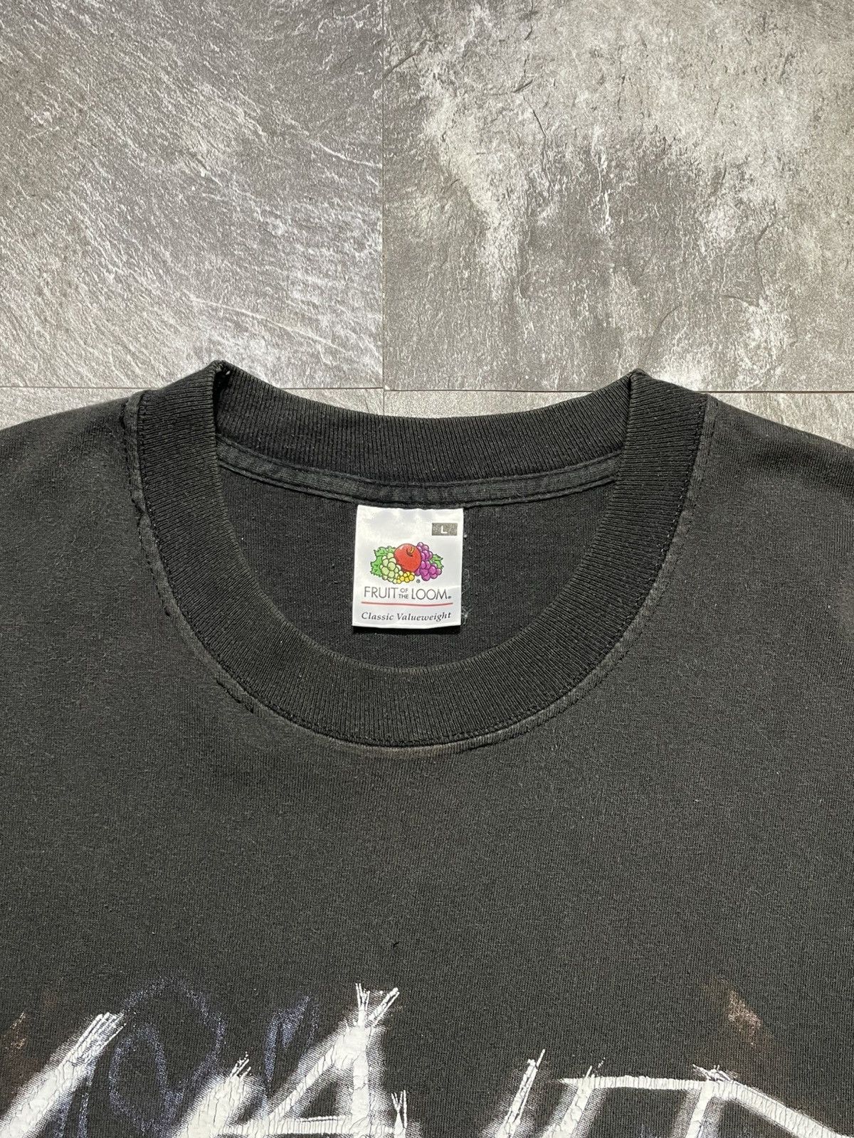 Band Tees Slayer 2002 Darkness Of Chist God Hates Us All Vintage Y2K Size US XL / EU 56 / 4 - 7 Thumbnail