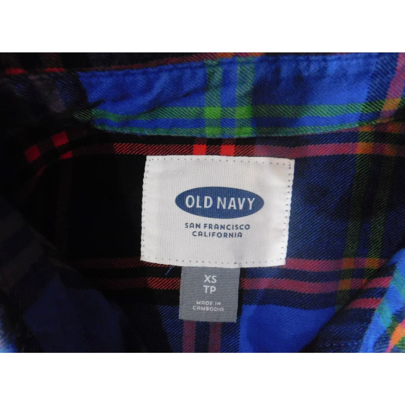 Old Navy Old Navy Womens Button-Up Blouse XS Blue Dolman Sleeve Casual Regular Shirt Top Size XS / US 0-2 / IT 36-38 - 6 Thumbnail