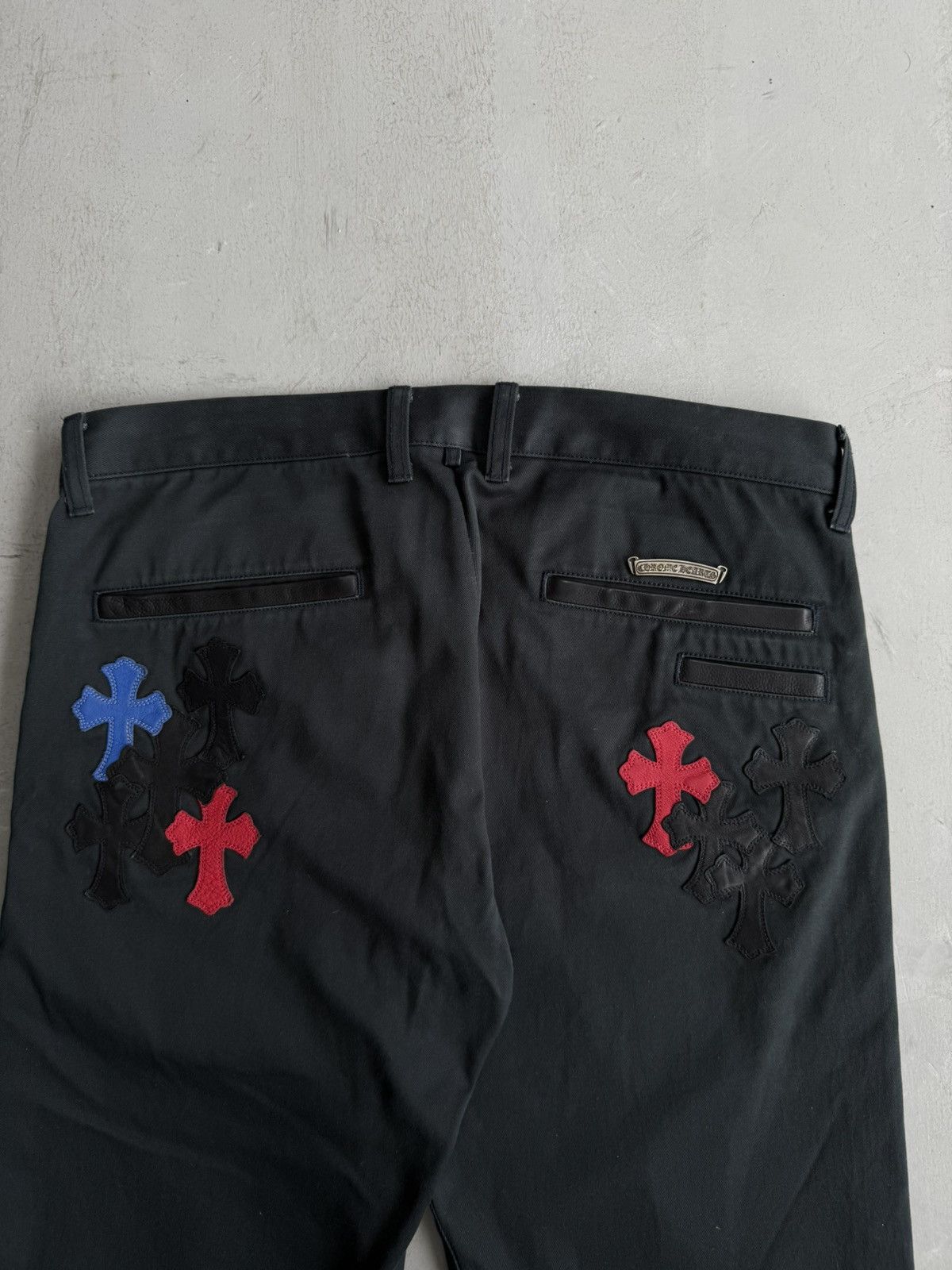 Chrome Hearts Chrome Hearts - Spiderman Cross Patches Chino Pants Size US 36 / EU 52 - 7 Thumbnail