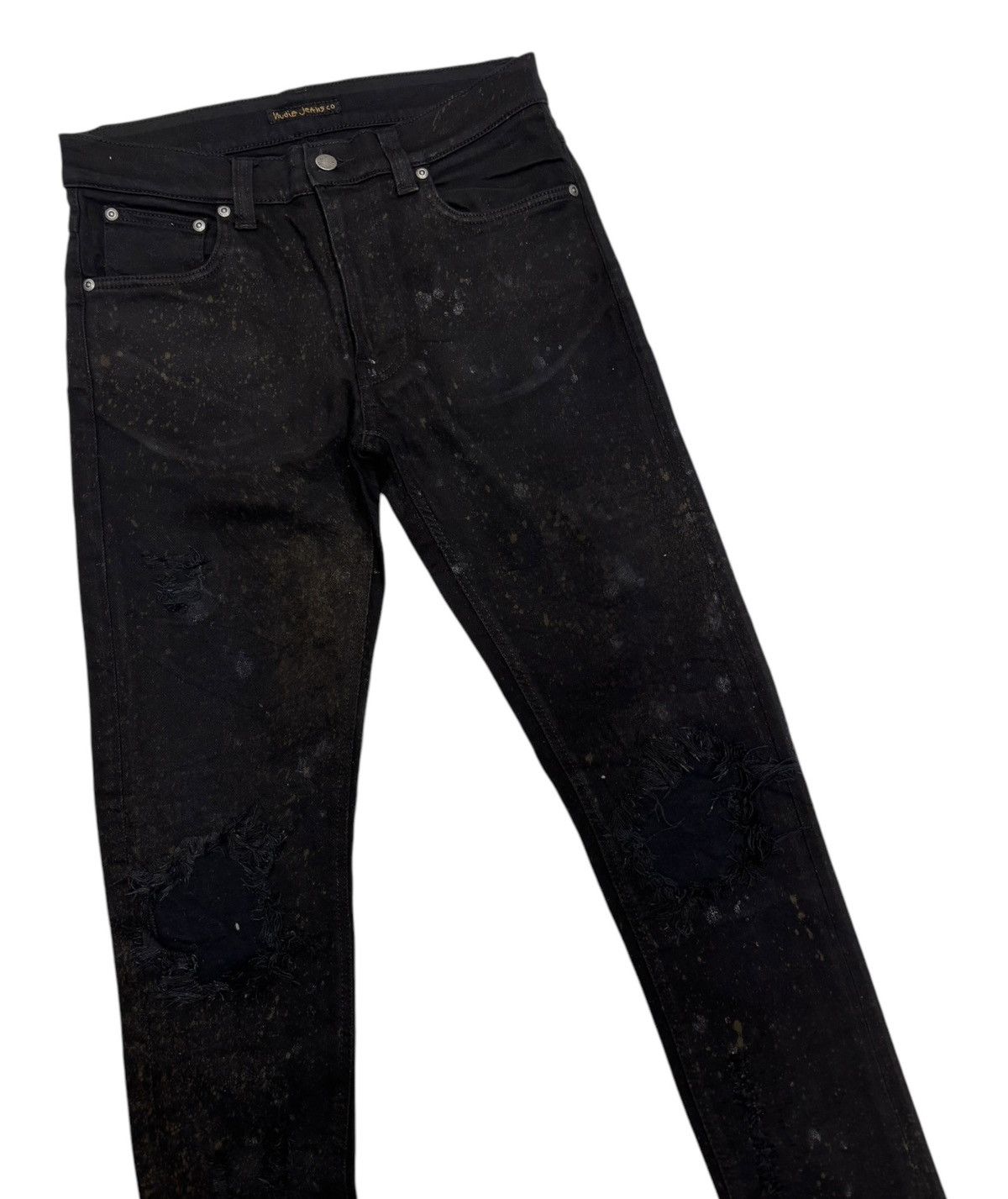 Japanese Brand × Nudie Jeans × Undercover RARE DISTRESSED NUDIE JEANS UNDERCOVER DESIGN Size US 30 / EU 46 - 5 Thumbnail