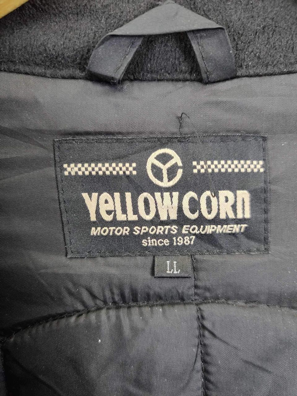 YELLOW CORN Vintage Yellow Corn Bikers Jacket With Riding Size US M / EU 48-50 / 2 - 16 Thumbnail