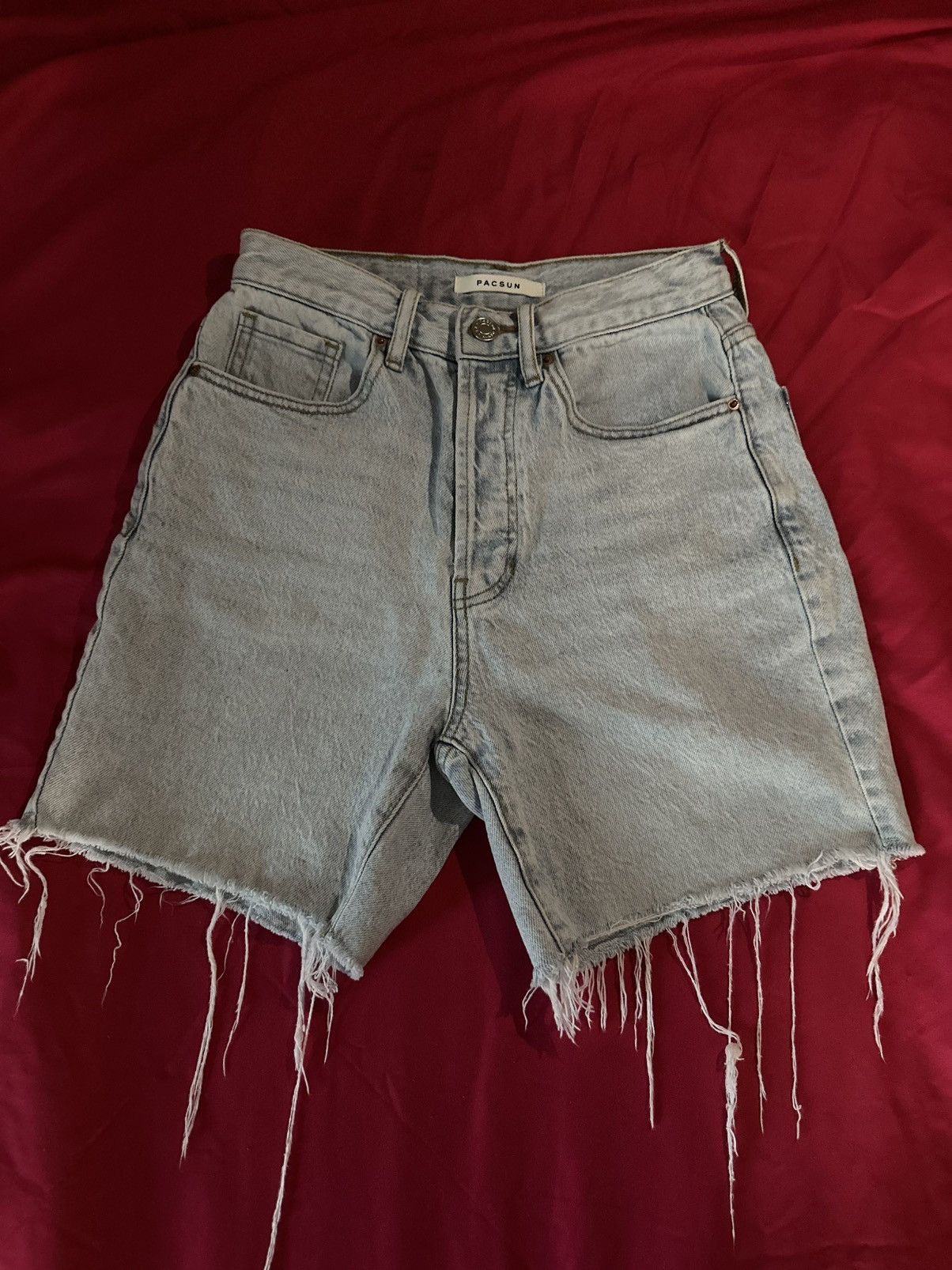 Pacsun pacsun light denim shorts Size 26" / US 2 / IT 38 - 1 Thumbnail
