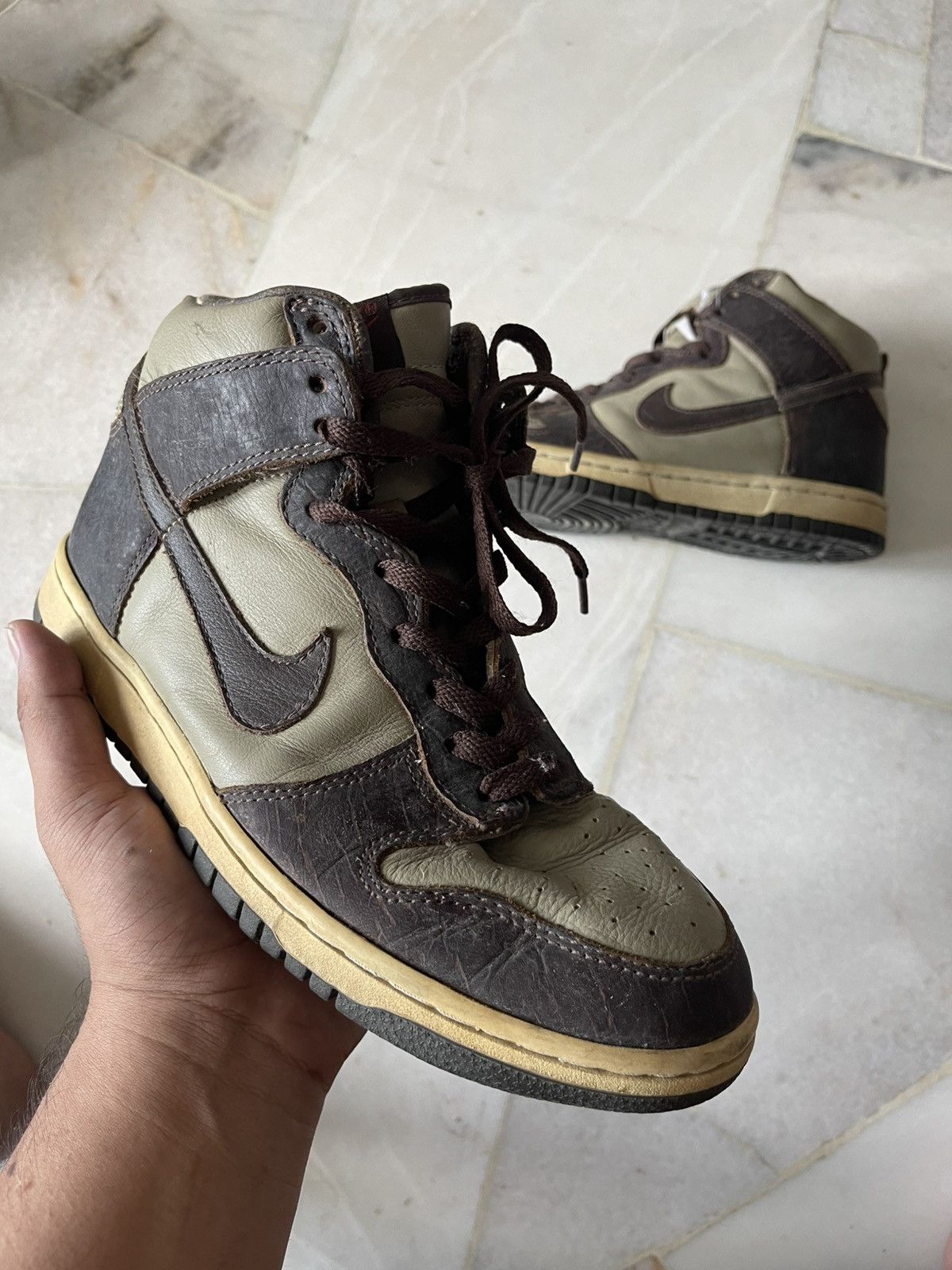 Nike Nike Dunk Khaki Brown Size US 8 / EU 41 - 1 Thumbnail