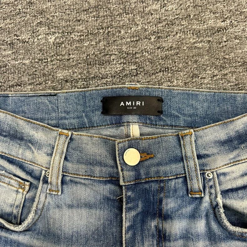 Amiri Amiri Blue Diamond Note Jeans Size US 30 / EU 46 - 6 Thumbnail