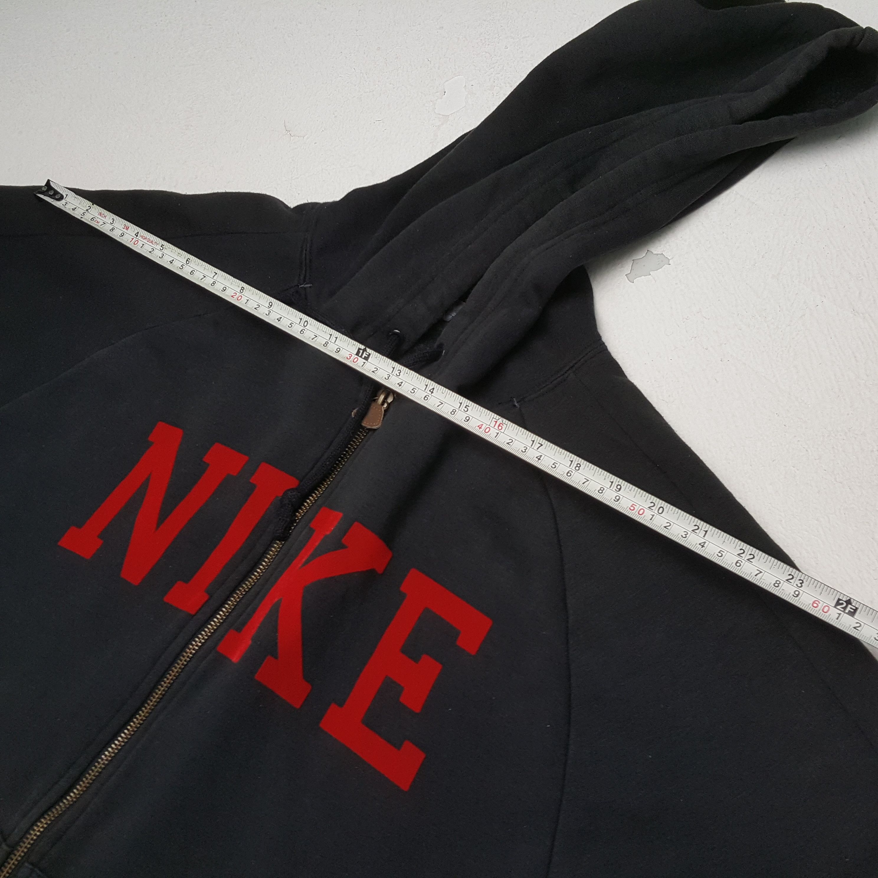 Nike NIKE Spellout Design Zipper Hoodies Size US L / EU 52-54 / 3 - 5 Thumbnail