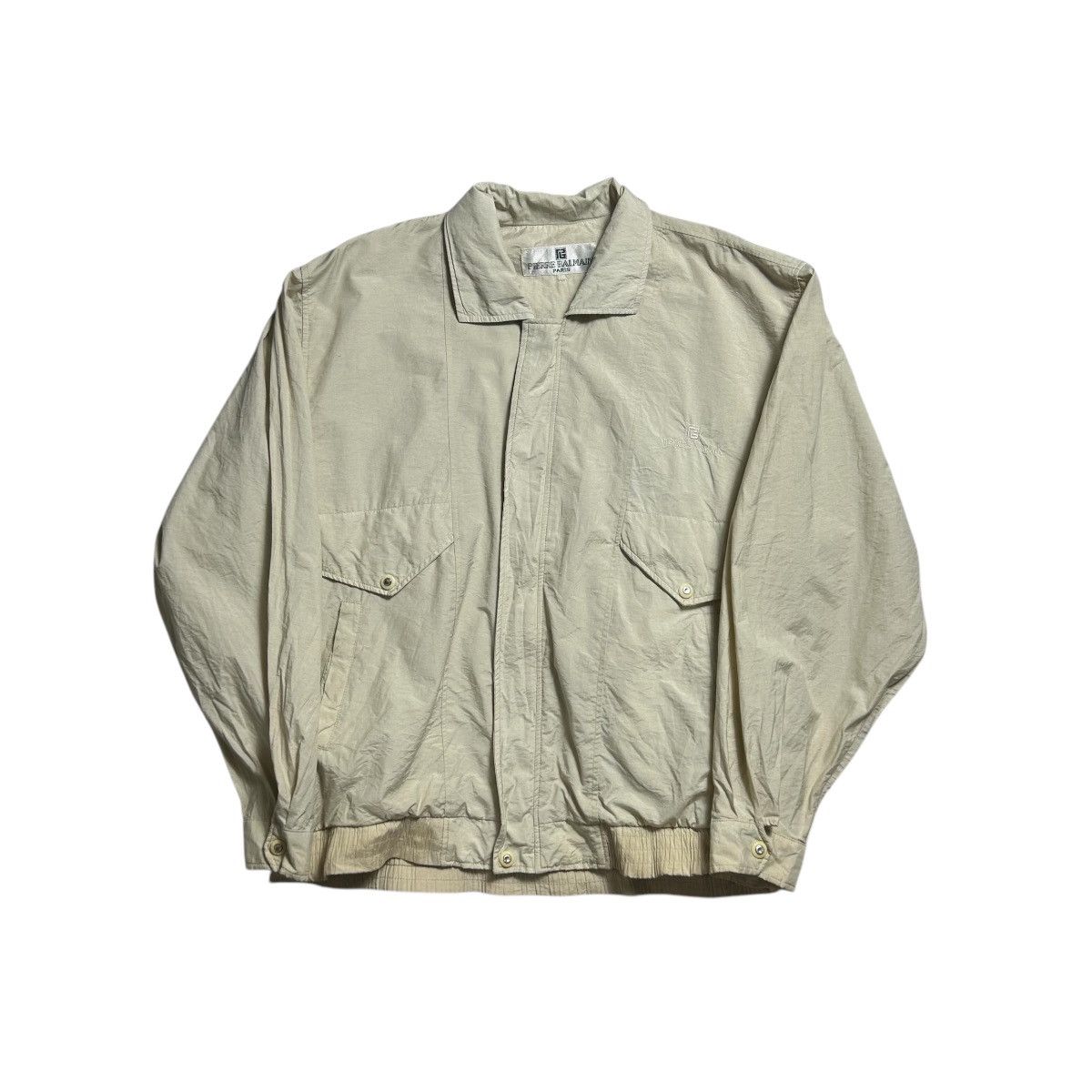 Pierre Balmain × Vintage Vintage Pierre Balmain Windbreaker/Jacket Size US XL / EU 56 / 4 - 1 Thumbnail