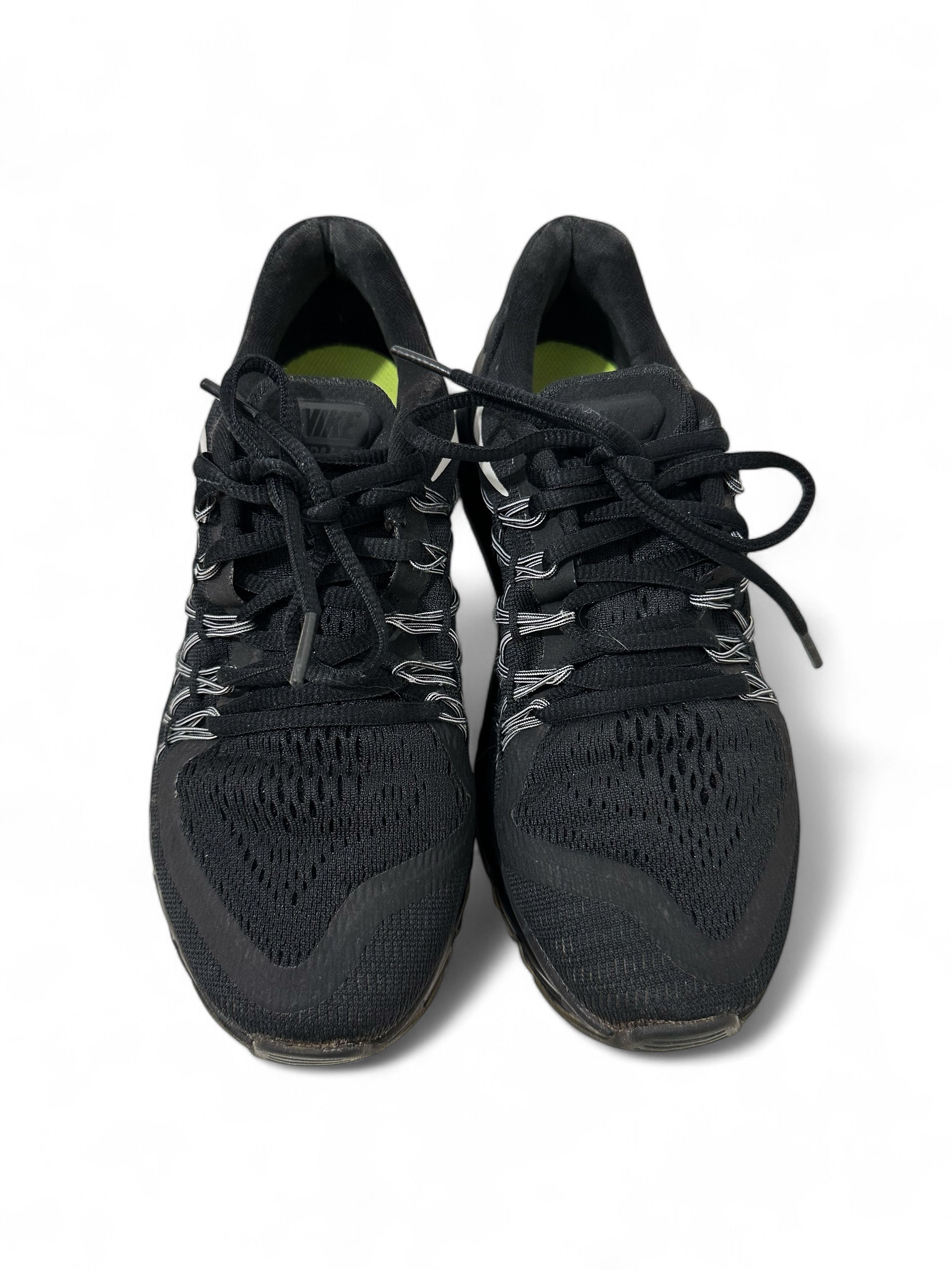 Nike Sz 38.5 Nike Air Max Black White Low Top Sneakers Size US 7.5 / IT 37.5 - 5 Thumbnail