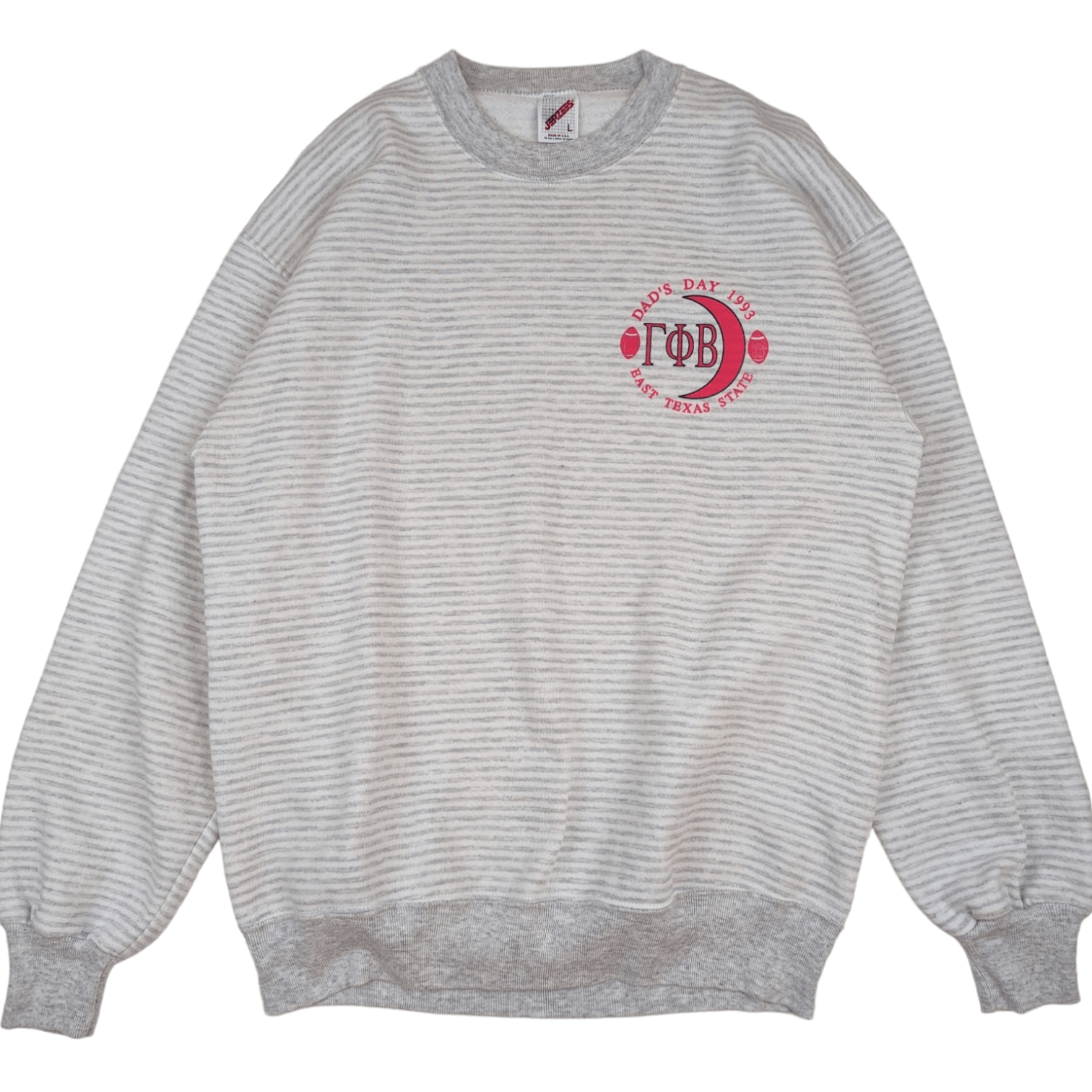 Jerzees Vintage 90's 1993 DAD DAY Father's Day Jumper Sweatshirt Size US M / EU 48-50 / 2 - 2 Thumbnail