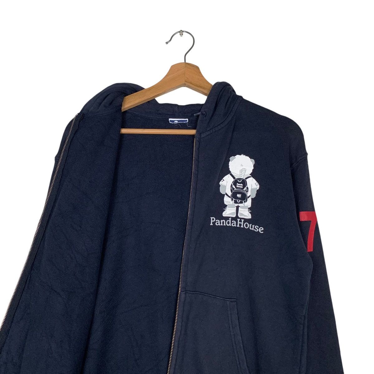 Japanese Brand PANDA HOUSE Zipper Hoodies Sweatshirt #1550-C69 Size US S / EU 44-46 / 1 - 12 Thumbnail