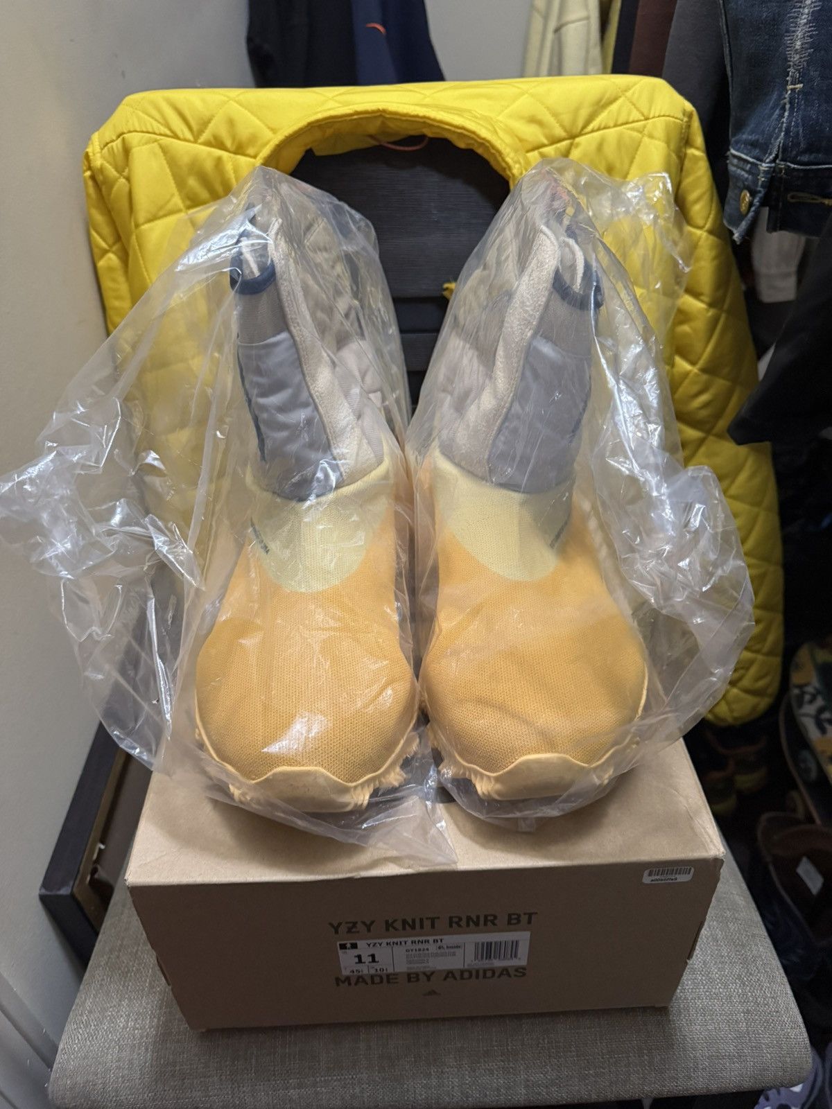 Yeezy YZY KNIT RNR BT (Sulfur) Size US 11 / EU 44 - 3 Thumbnail