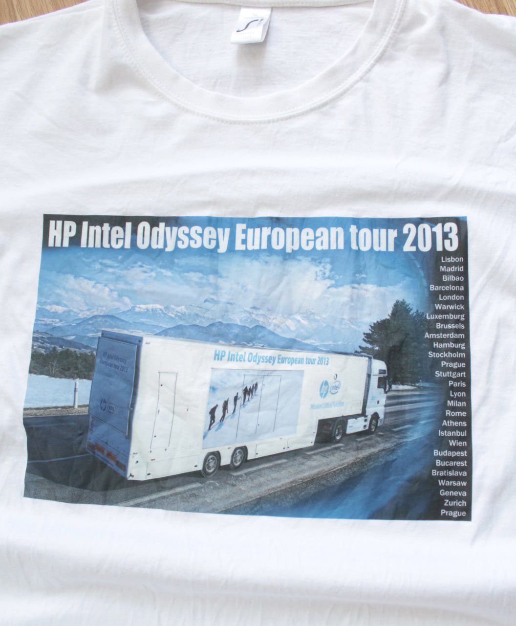 Microsoft 🔥 Vintage HP Intel Odyssey 2013 Tour T Shirt Microsoft Apple Size US XL / EU 56 / 4 - 1 Thumbnail
