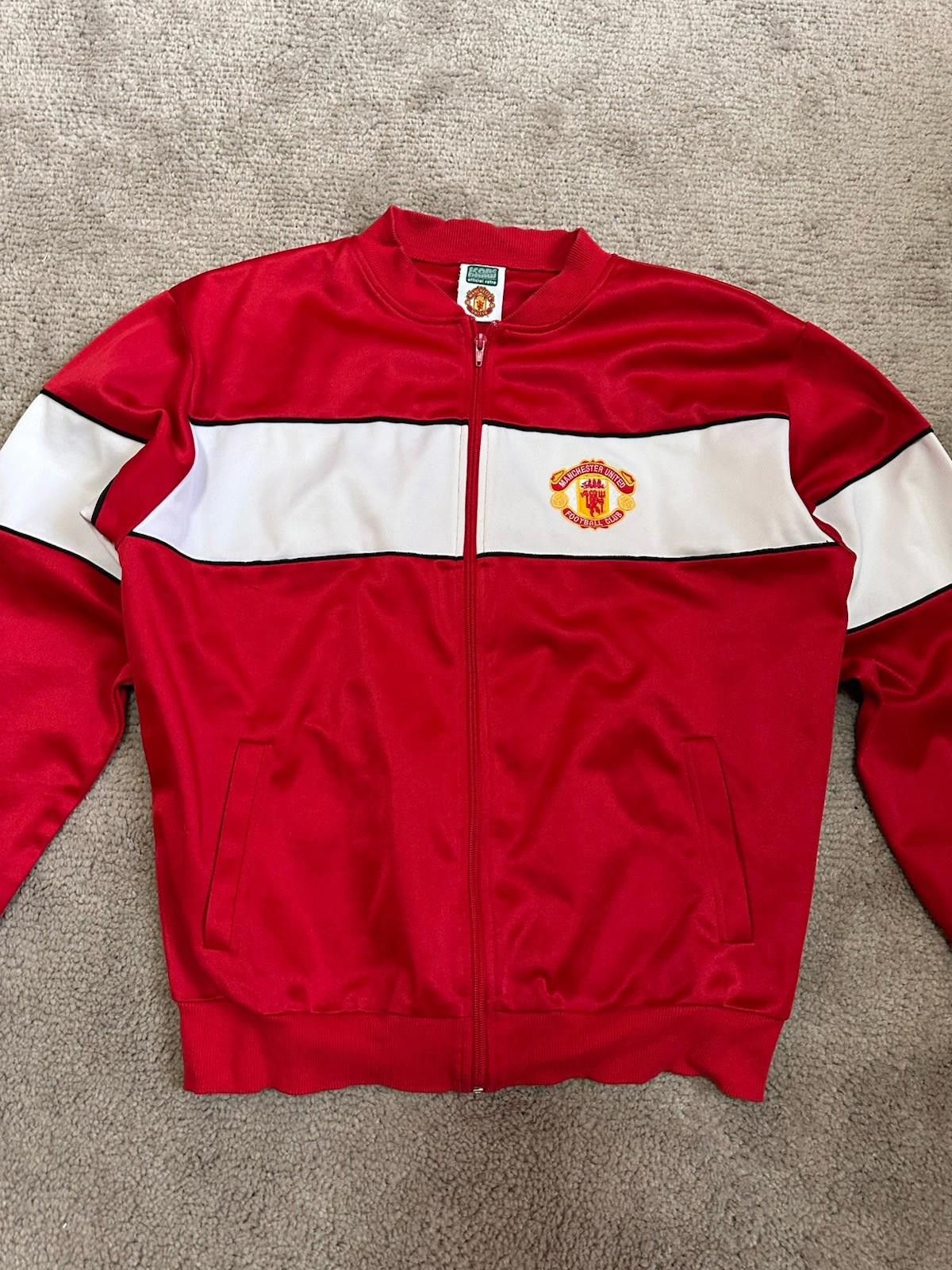 Other Score Draw Retro 1985 MANCHESTER UNITED Track Jacket Size US XL / EU 56 / 4 - 3 Thumbnail