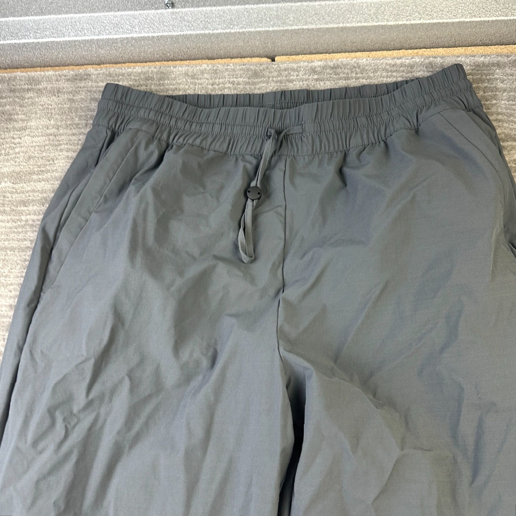 Vintage Bylt Pants Mens Large Gray Sweatpants Flow Jogger Tapered Athleisure Zip Pockets Size US 33 - 6 Thumbnail