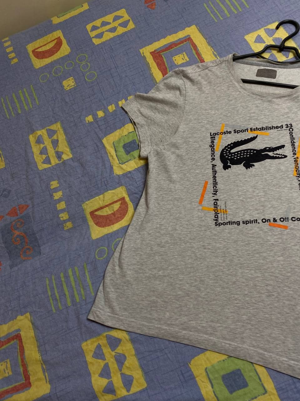 Lacoste Lacoste T-shirt Big Logo Size US S / EU 44-46 / 1 - 5 Thumbnail