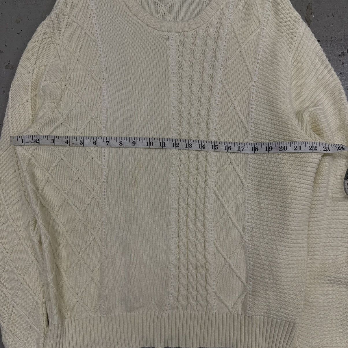 Stussy Stussy Patchwork Knit Sweater Size US L / EU 52-54 / 3 - 5 Thumbnail
