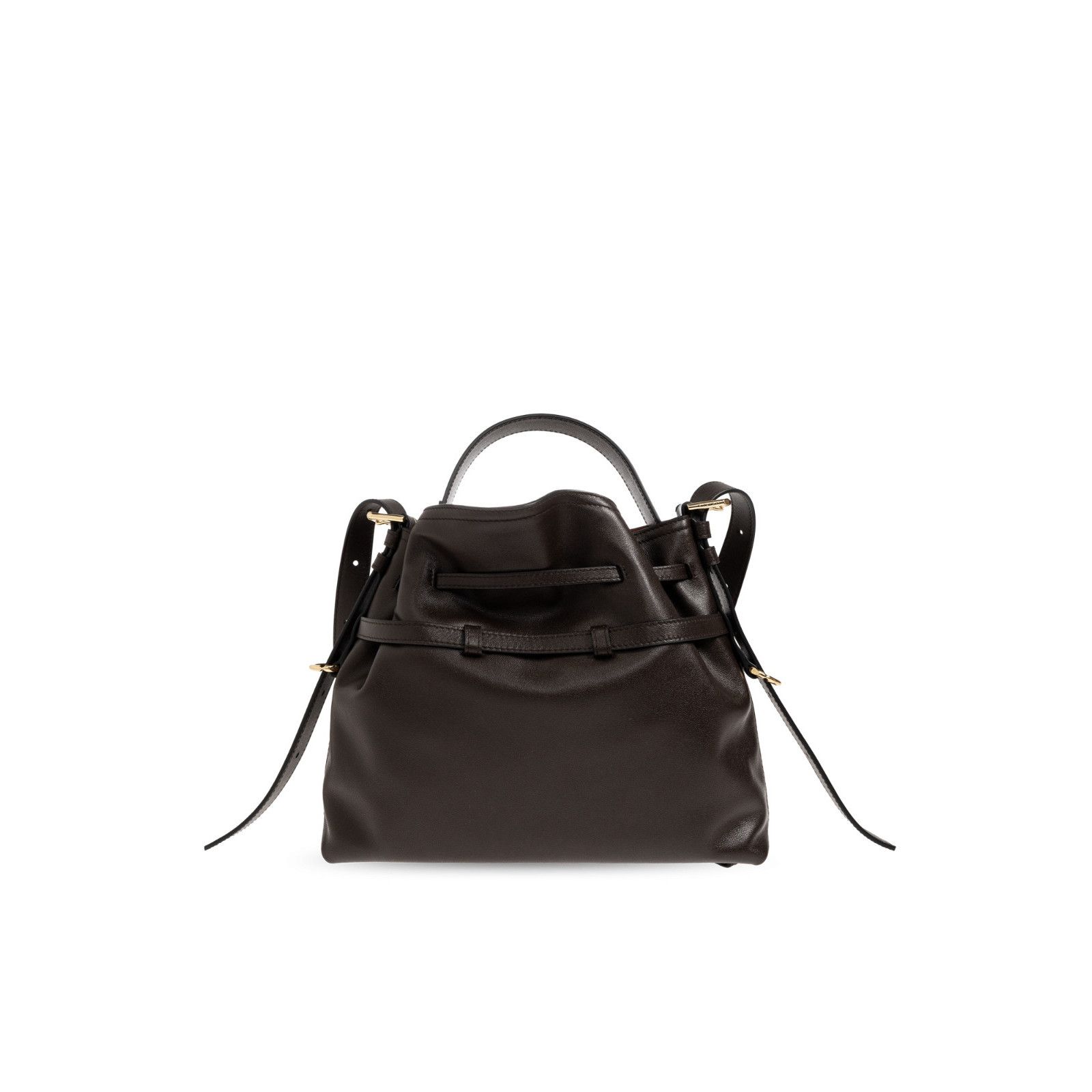Givenchy GIVENCHY $1990 Small Voyou Chocolate Bucket Bag New & Authe Size ONE SIZE - 2 Thumbnail