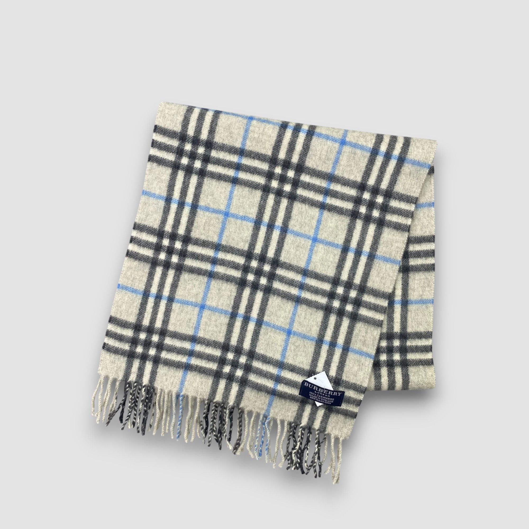 Burberry Vintage Burberry Scarf Muffler Check Tartan Scarves Size ONE SIZE - 3 Thumbnail