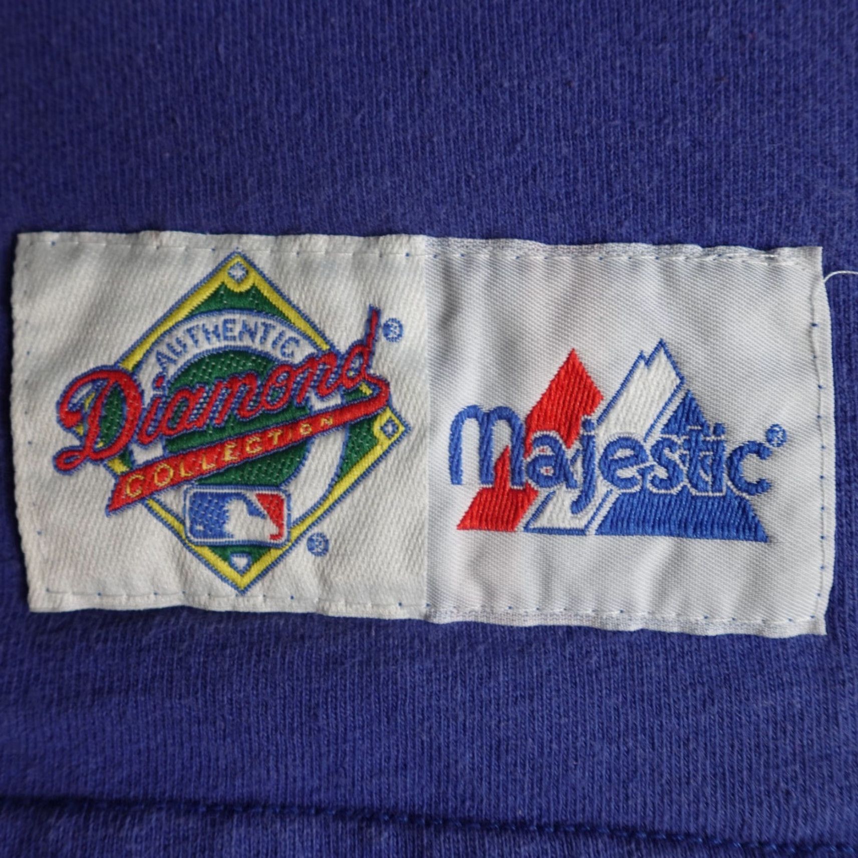 Vintage VINTAGE Majestic Los Angeles Dodgers Shirt Mens L Blue Cotton Crew Neck Short Sleeve Sports Graphic Print All Seasons Size US L / EU 52-54 / 3 - 7 Thumbnail