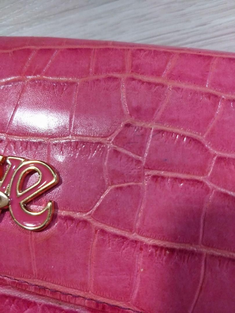 Vivienne Westwood LOVE Heart Crocodile Embossed Wallet Size ONE SIZE - 2 Thumbnail